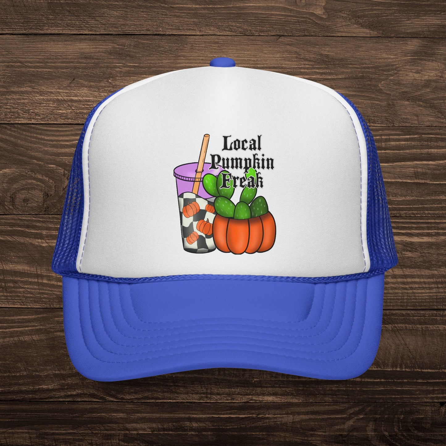 Local Pumpkin Freak Trucker Cap