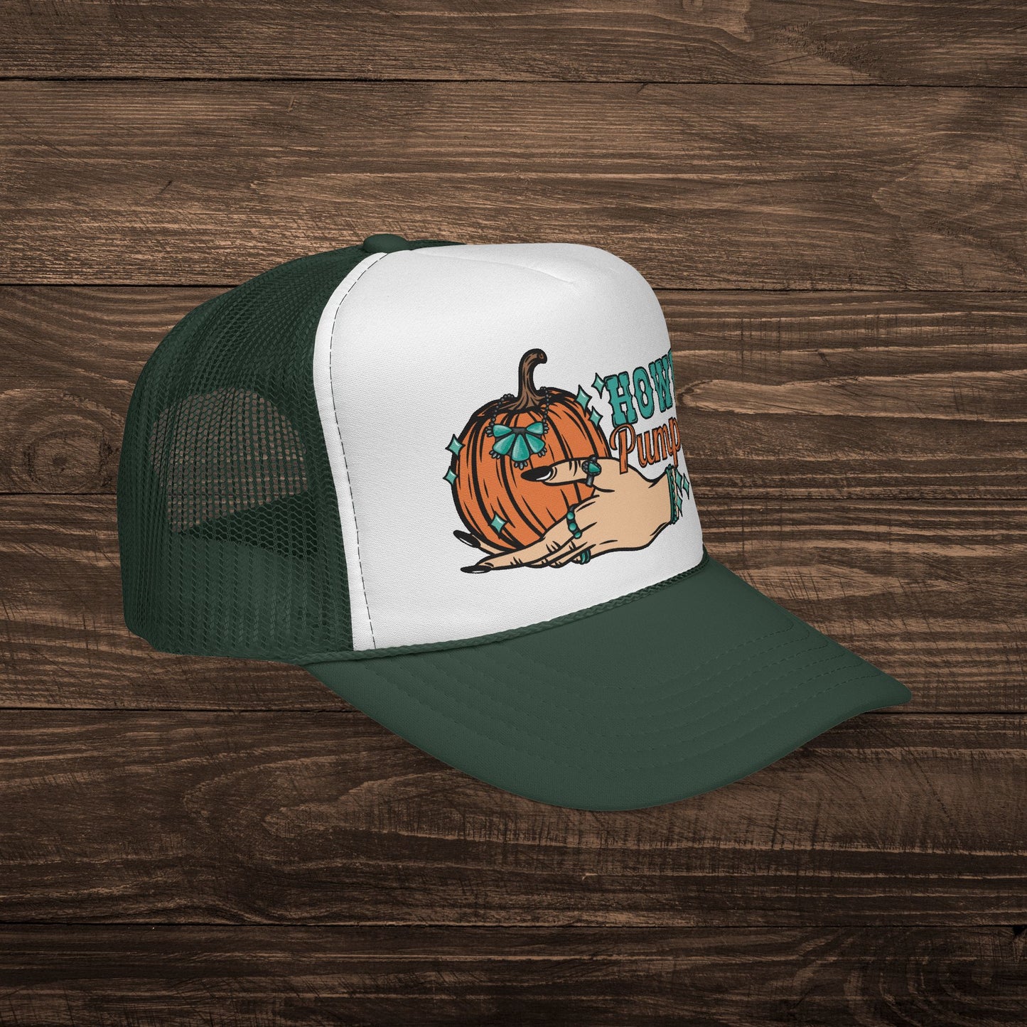 Howdy Pumpkin Trucker Cap