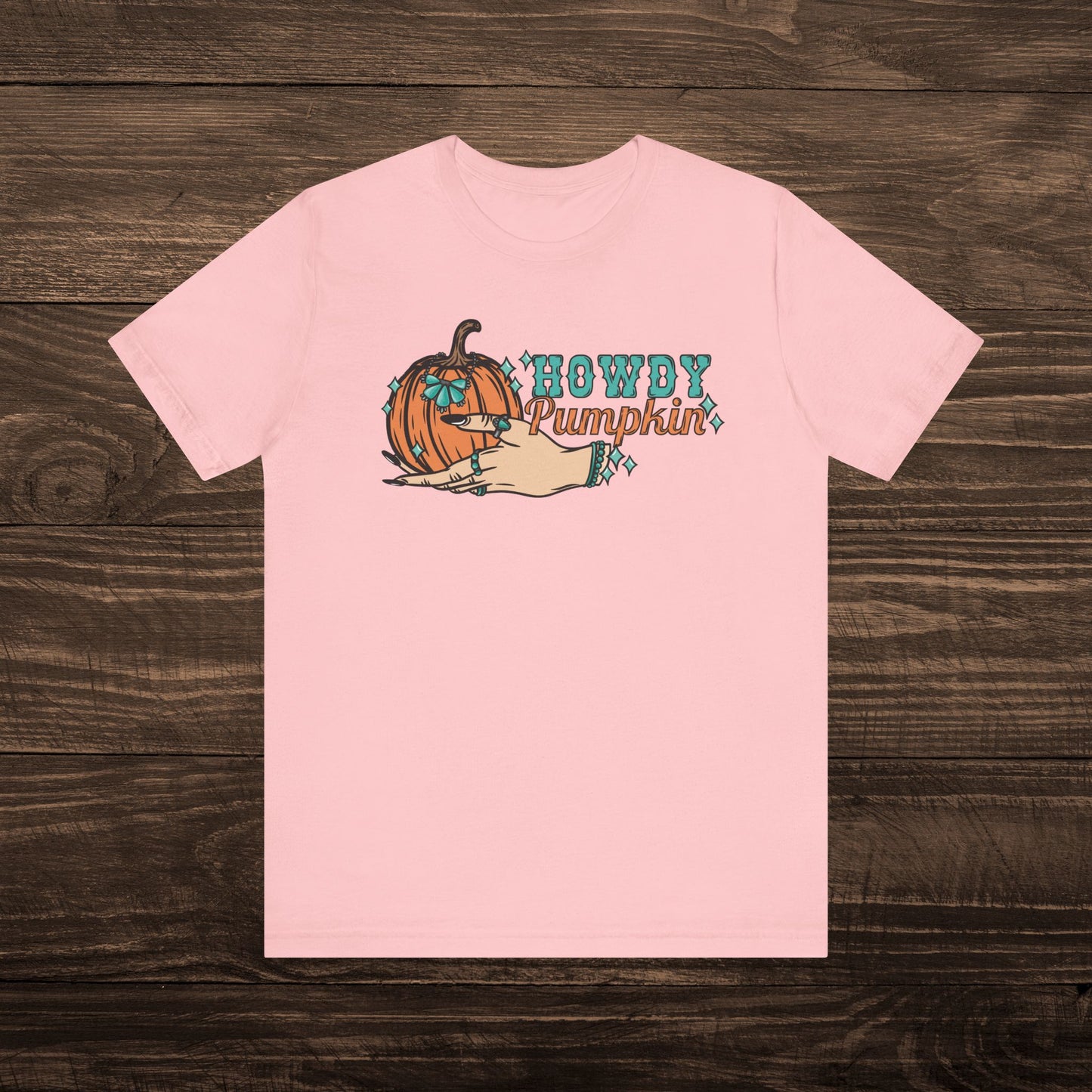 Howdy Pumpkin with Turquoise Tee