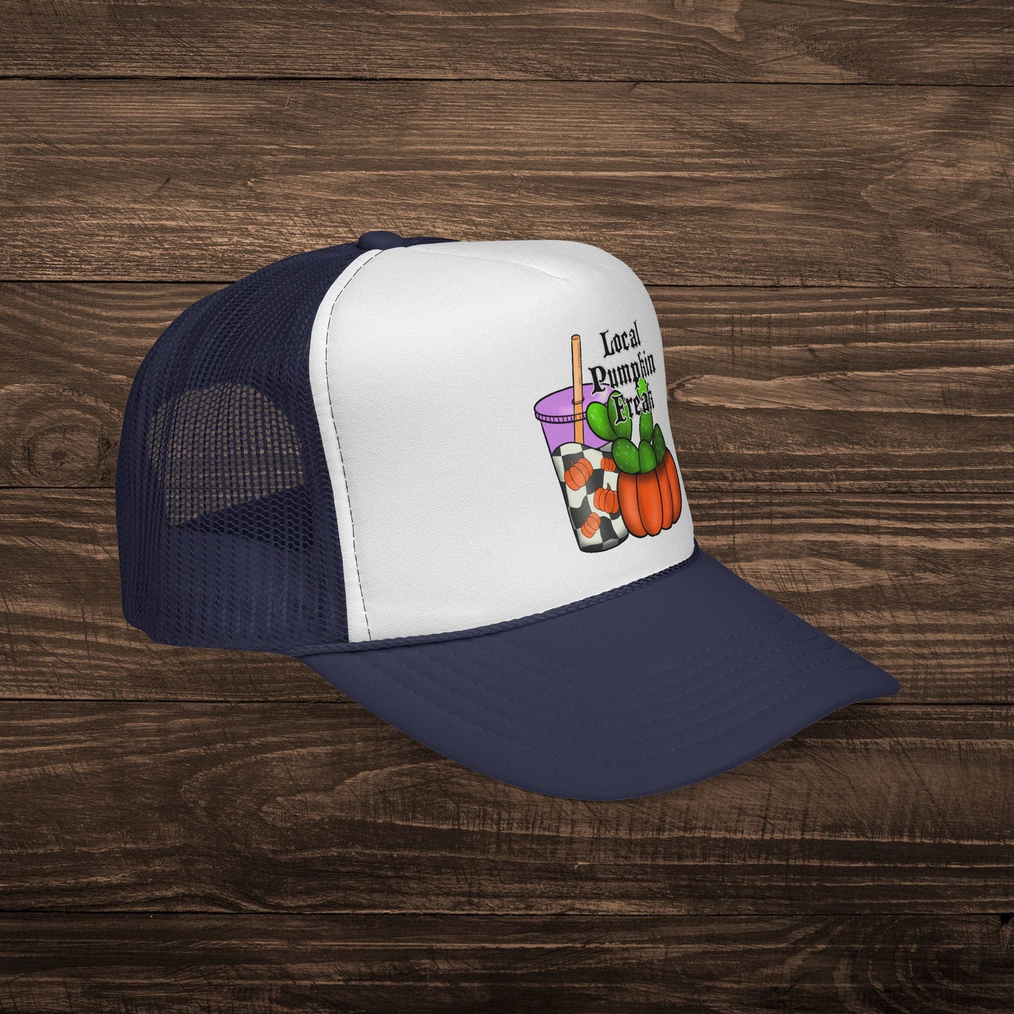 Local Pumpkin Freak Trucker Cap
