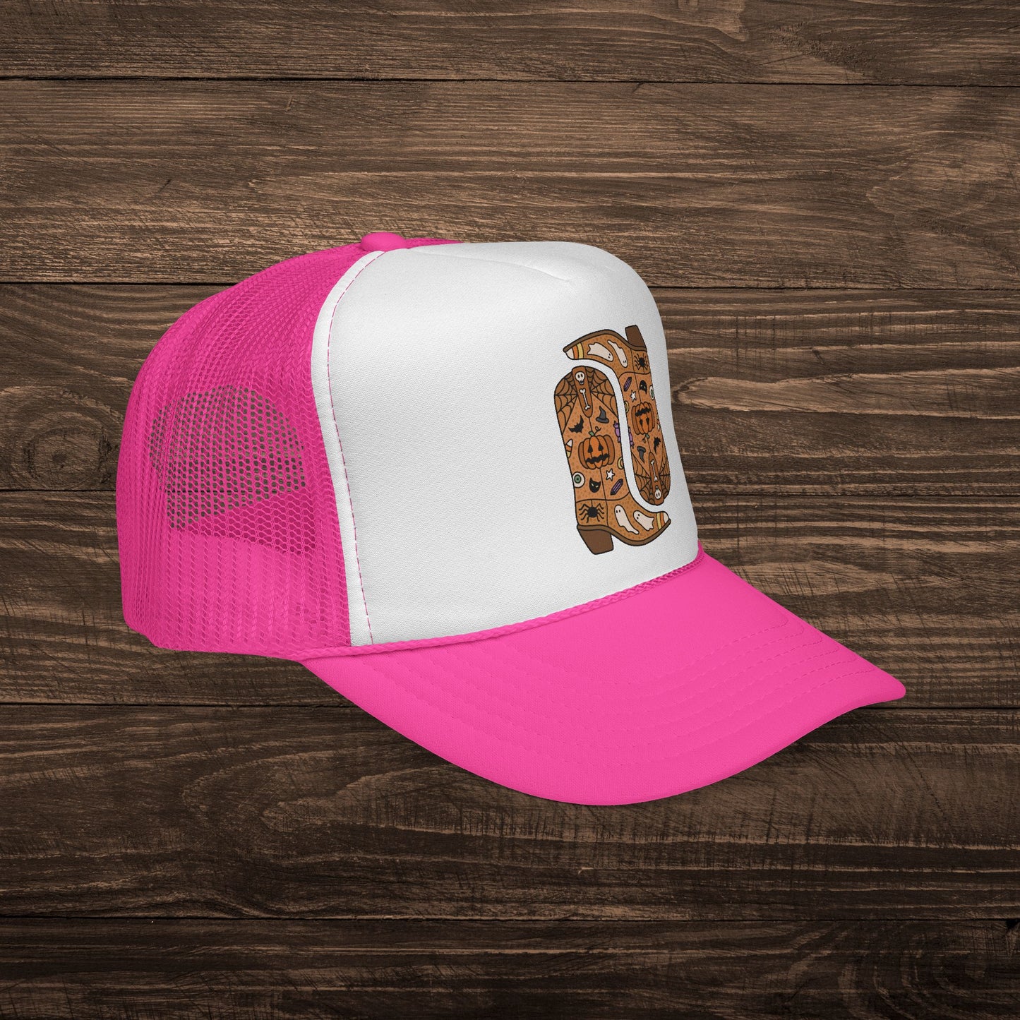 Spooky Boots Trucker Cap