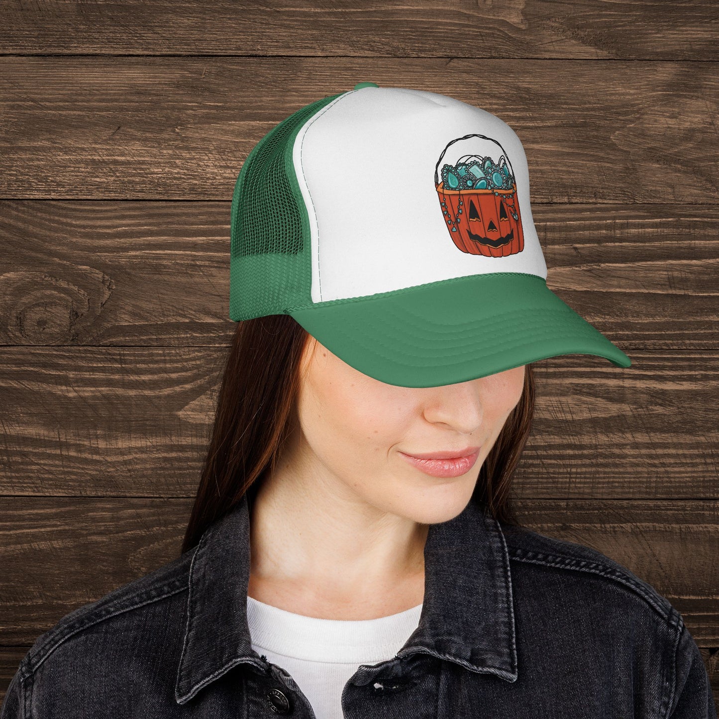 Trick or Treat Trucker Cap
