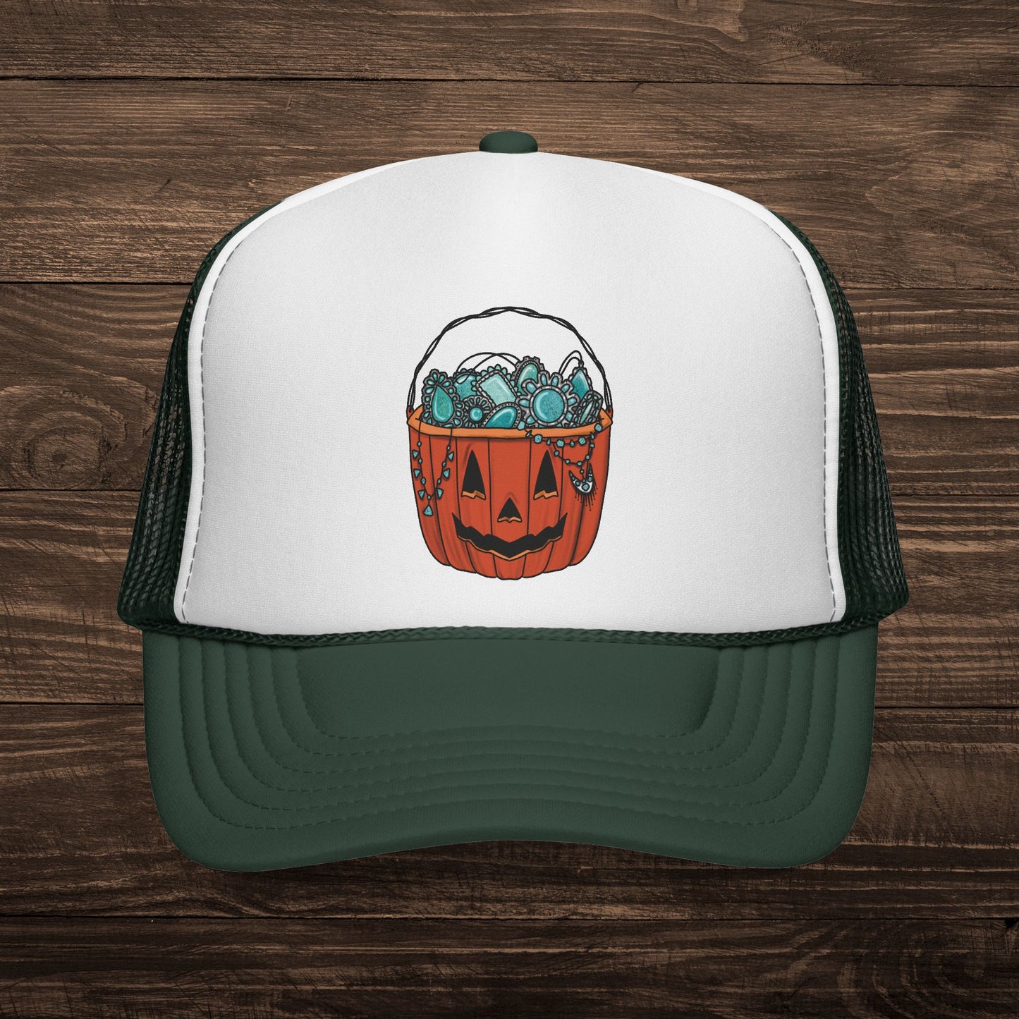 Trick or Treat Trucker Cap
