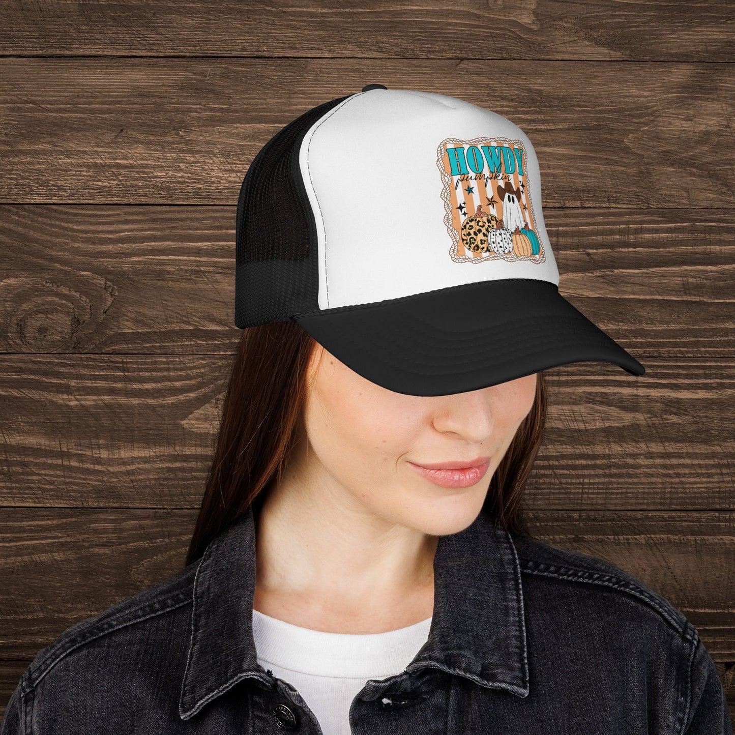 Howdy Pumpkin Trucker Cap
