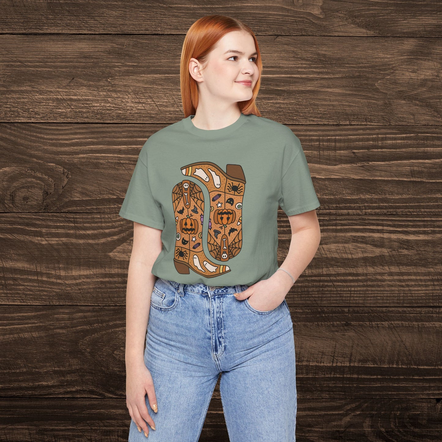 Halloween Boots Tee