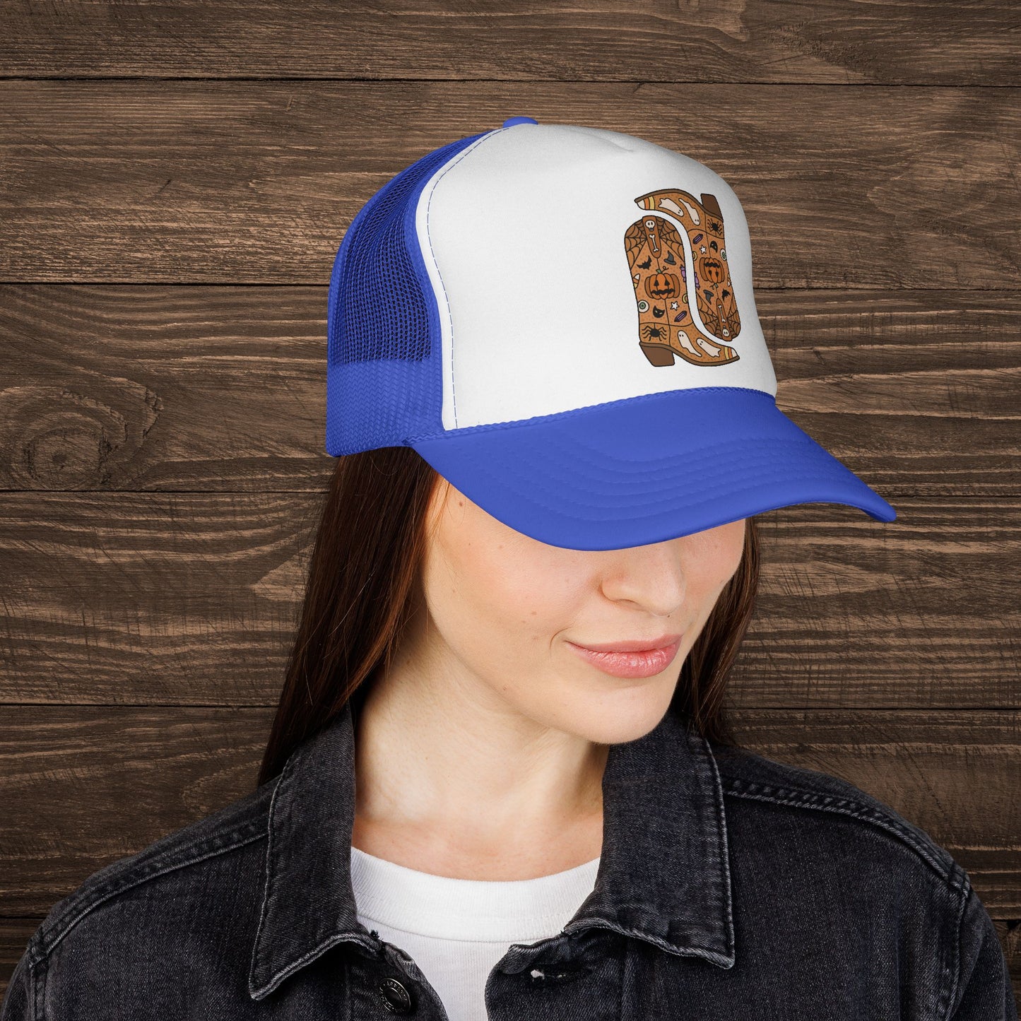 Spooky Boots Trucker Cap
