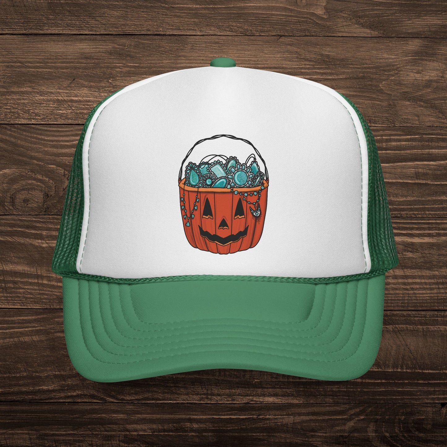 Trick or Treat Trucker Cap