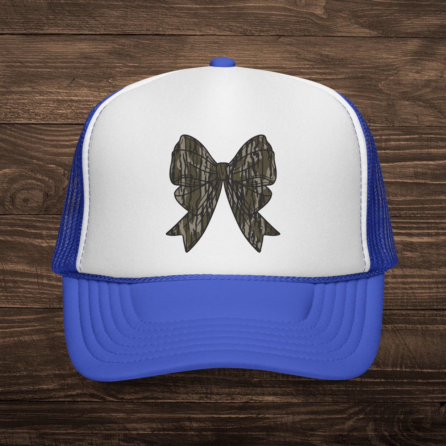 Camo Bow Trucker Cap