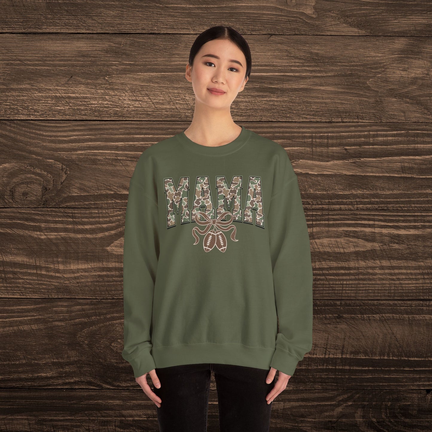 MAMA Camo Sweatshirt
