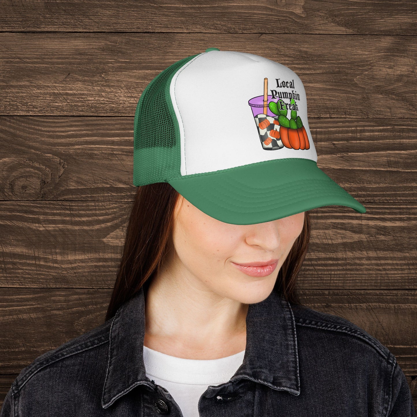 Local Pumpkin Freak Trucker Cap