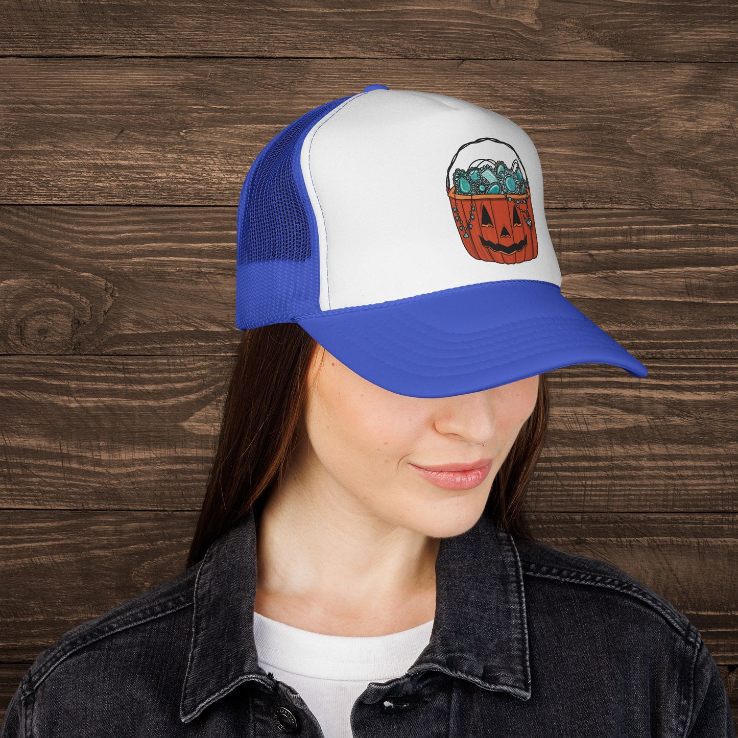 Trick or Treat Trucker Cap