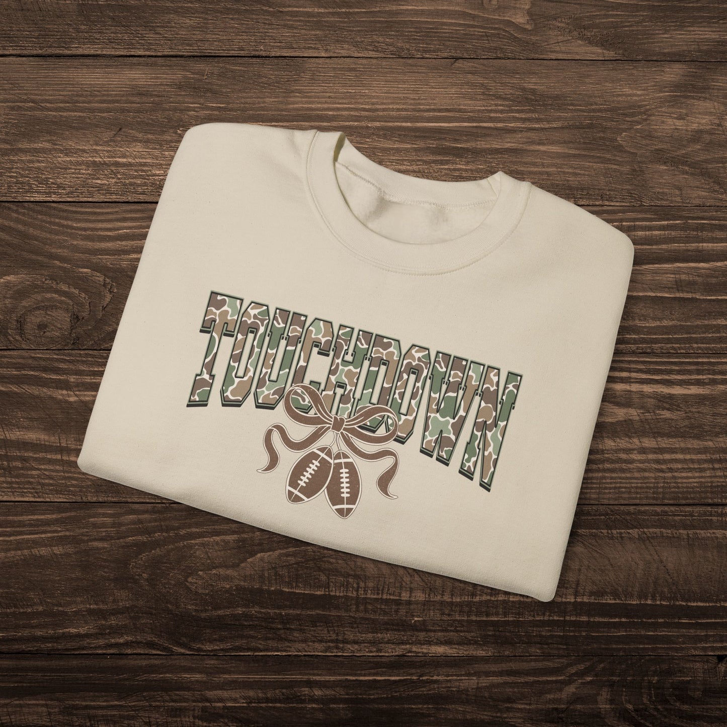 Camo Touchdown Sweatshirt