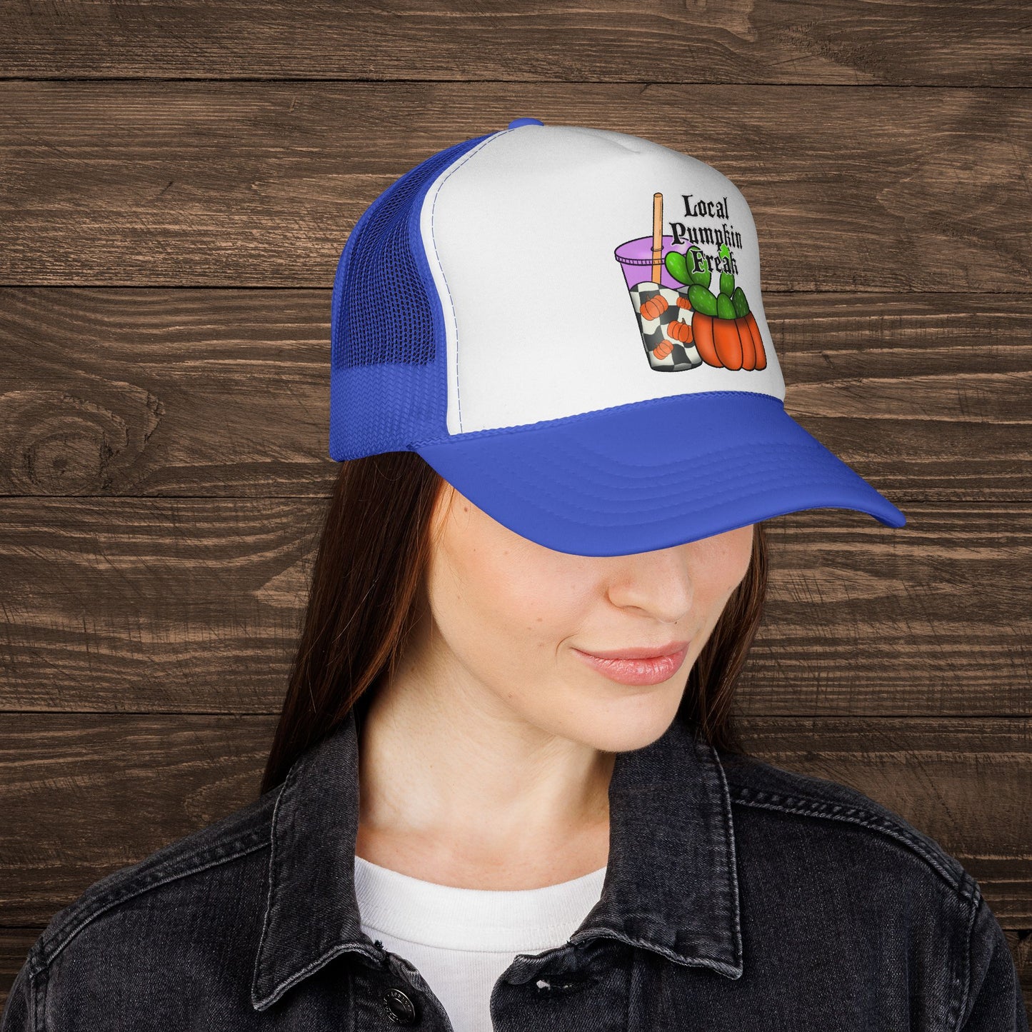 Local Pumpkin Freak Trucker Cap