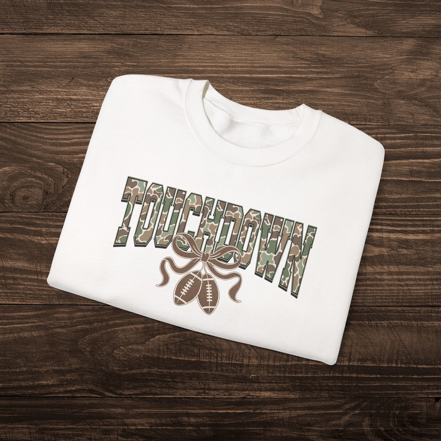 Camo Touchdown Sweatshirt