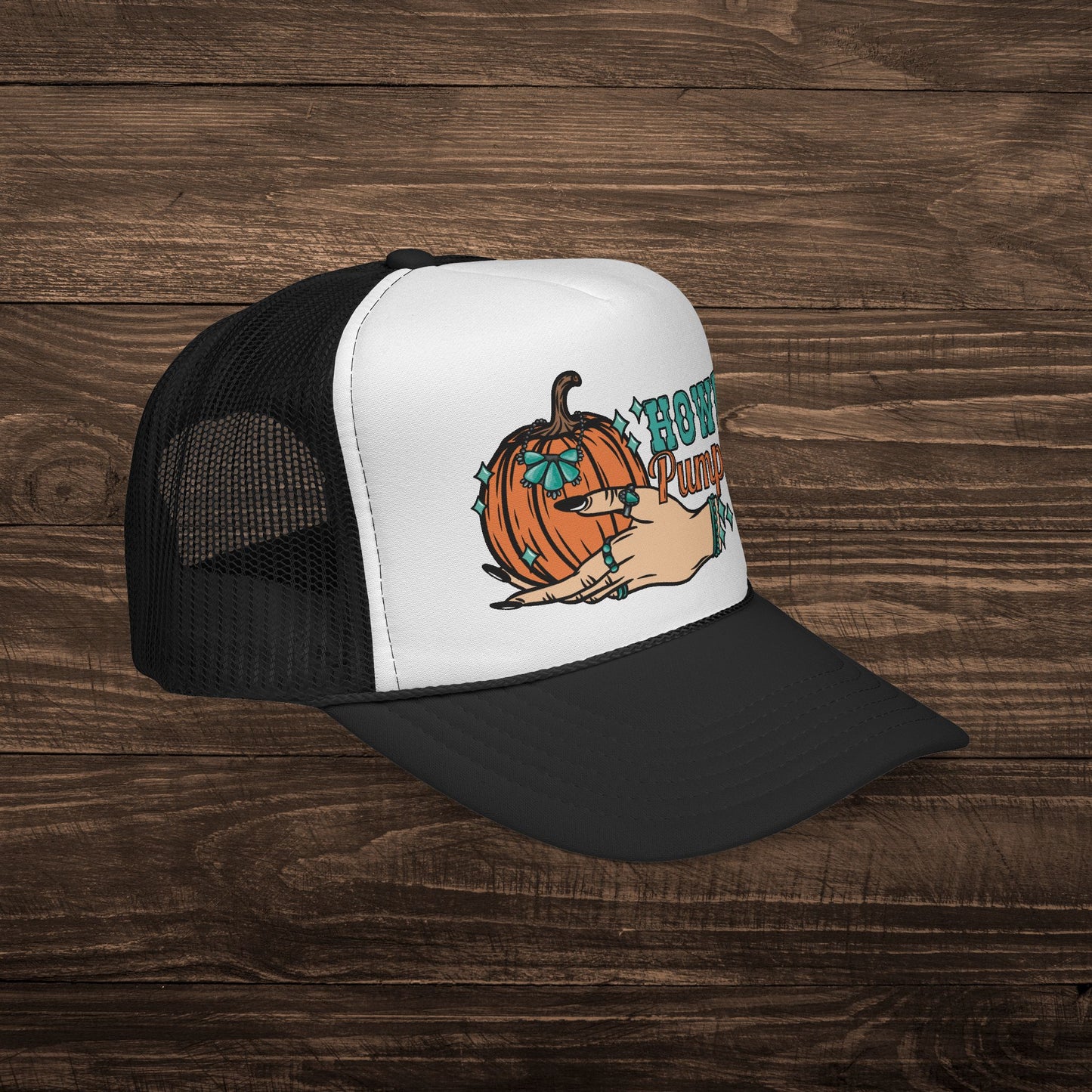 Howdy Pumpkin Trucker Cap