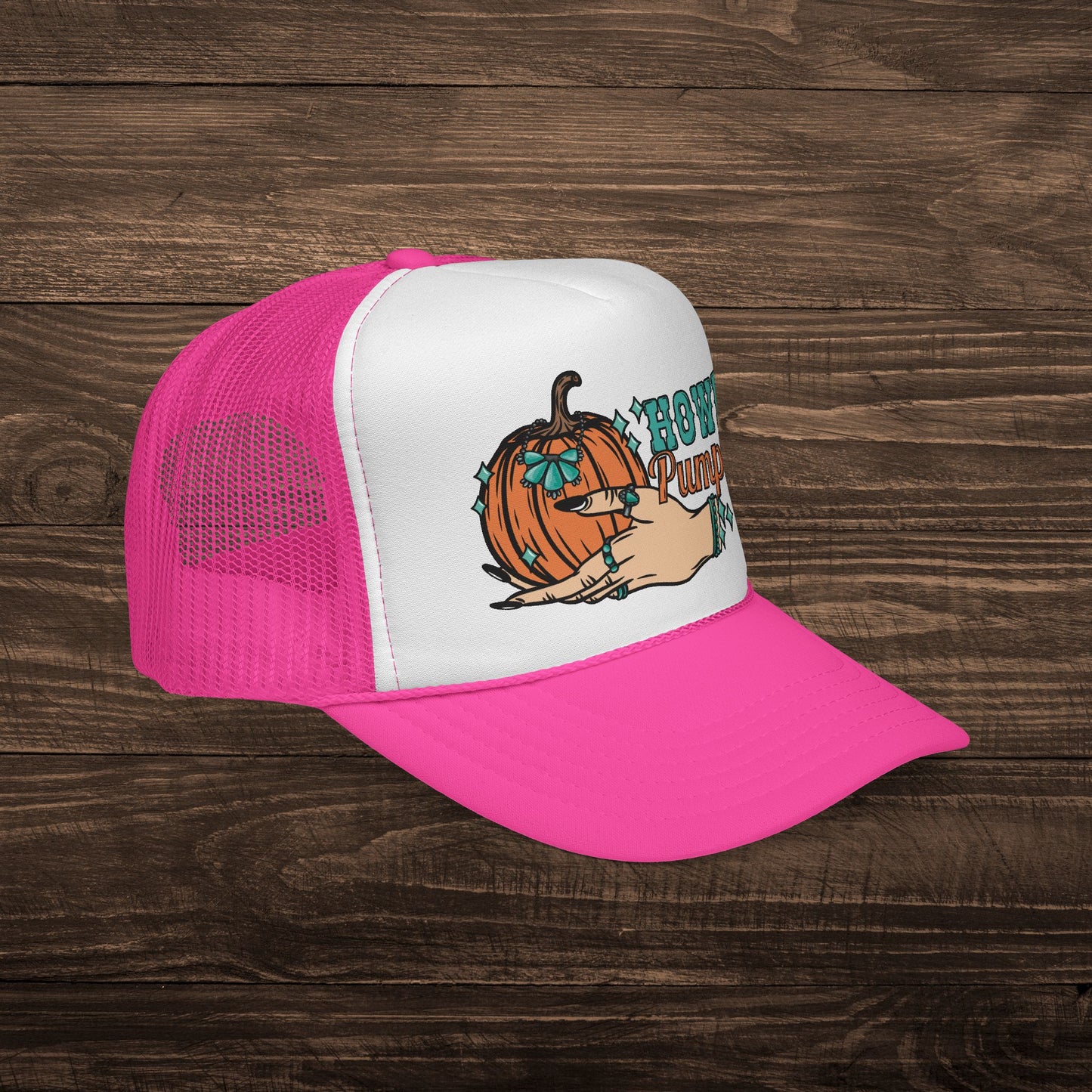Howdy Pumpkin Trucker Cap