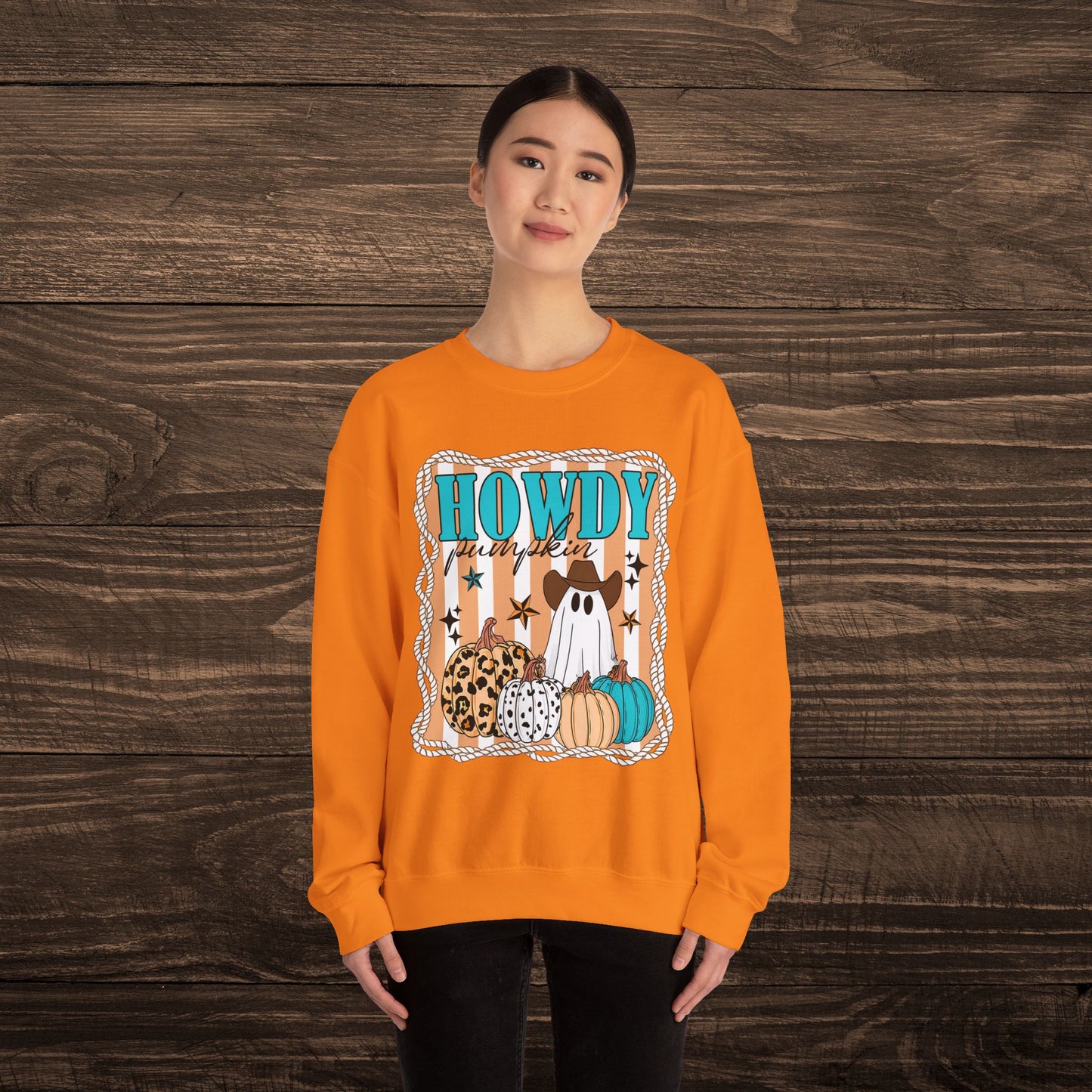 Howdy Pumpkin Sweatshirt
