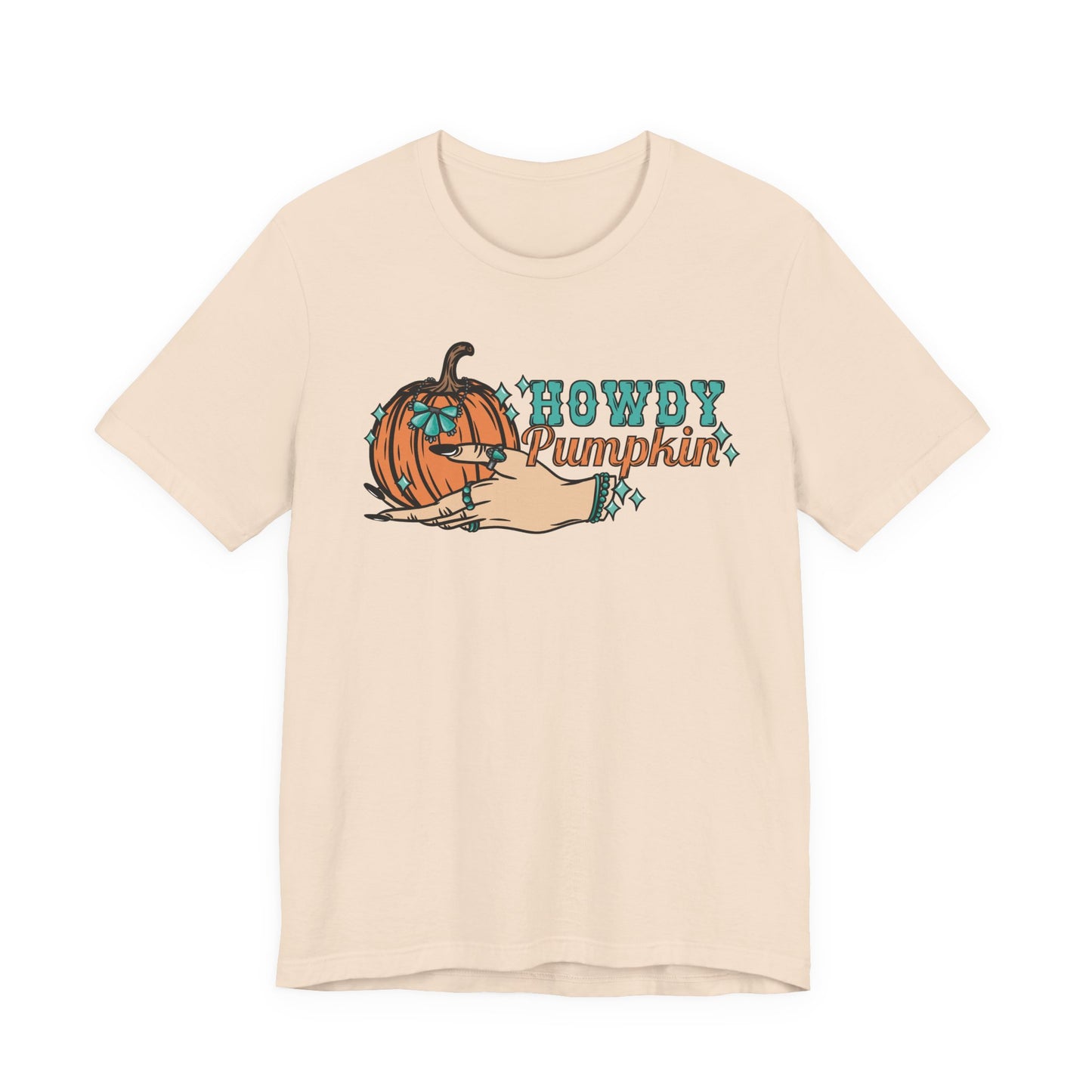 Howdy Pumpkin with Turquoise Tee