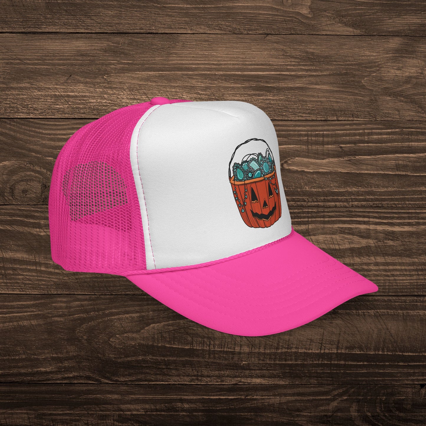 Trick or Treat Trucker Cap