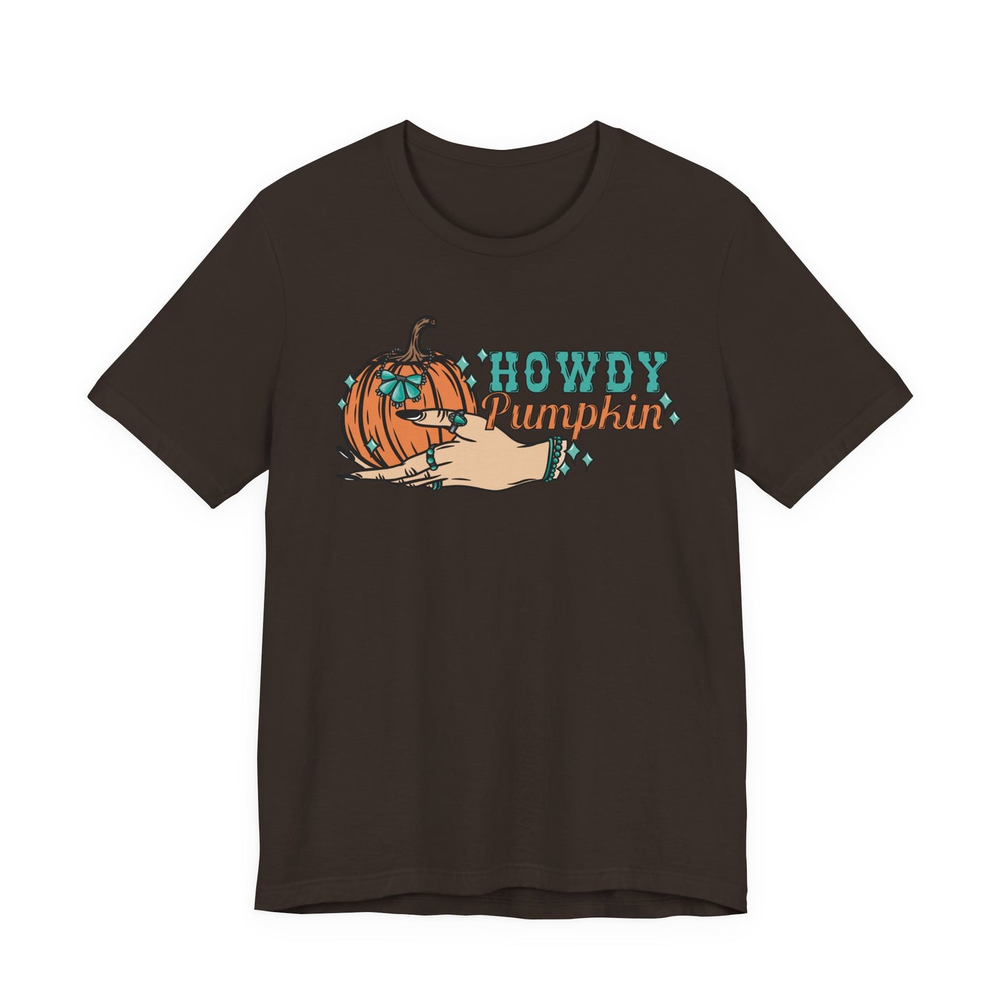 Howdy Pumpkin with Turquoise Tee