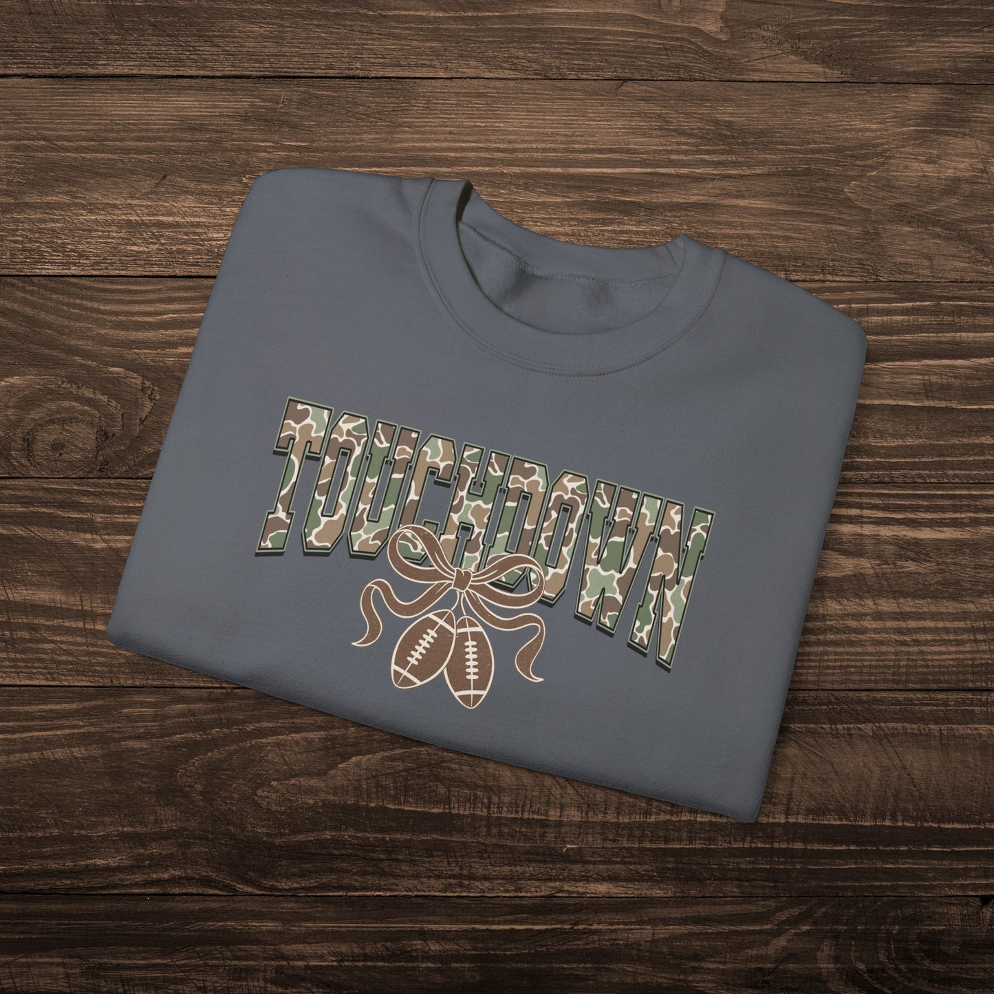 Camo Touchdown Sweatshirt