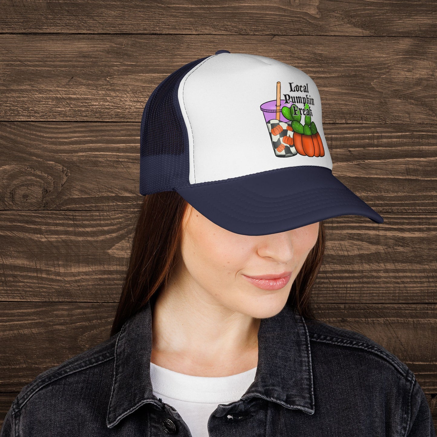 Local Pumpkin Freak Trucker Cap