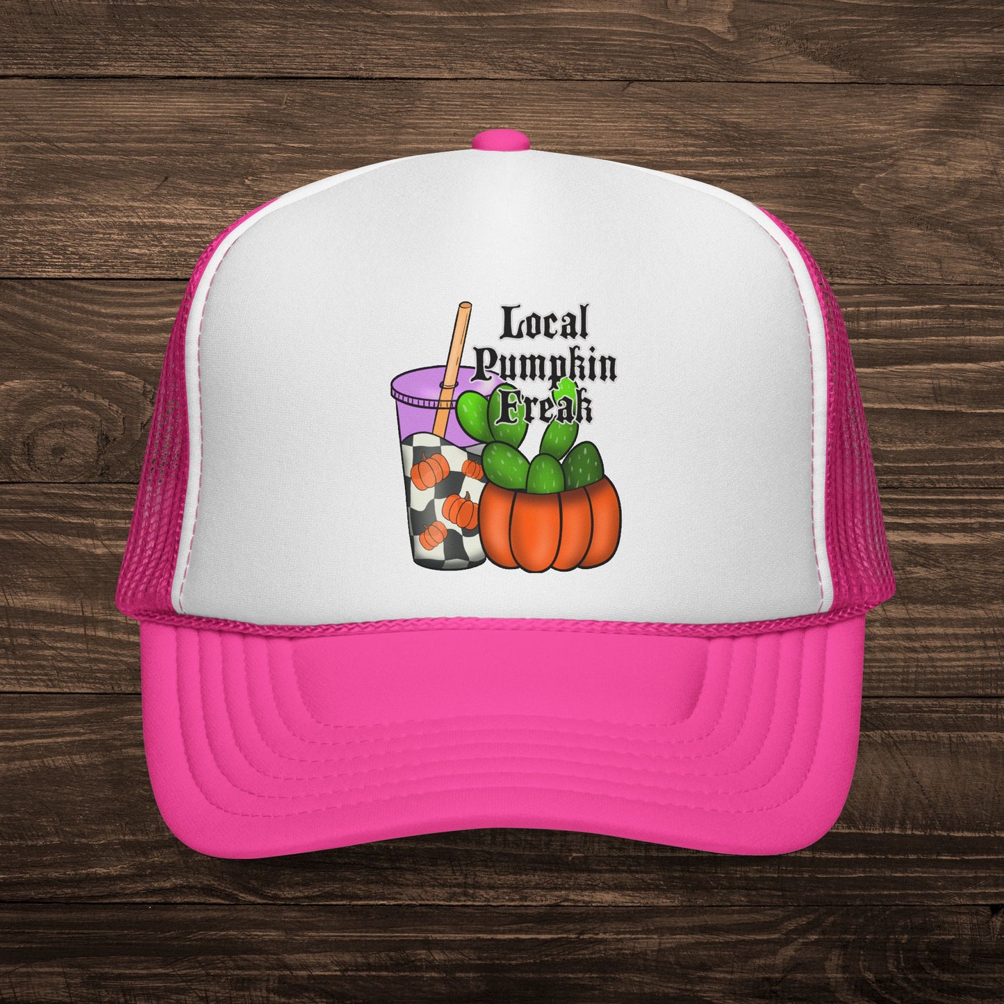 Local Pumpkin Freak Trucker Cap