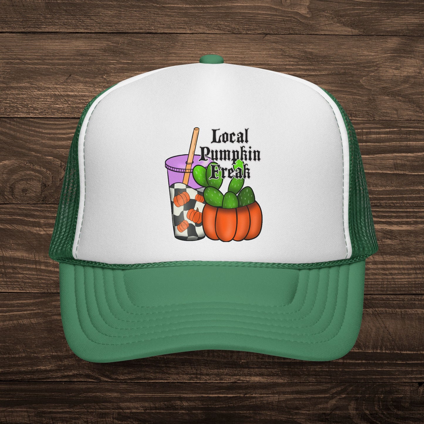 Local Pumpkin Freak Trucker Cap