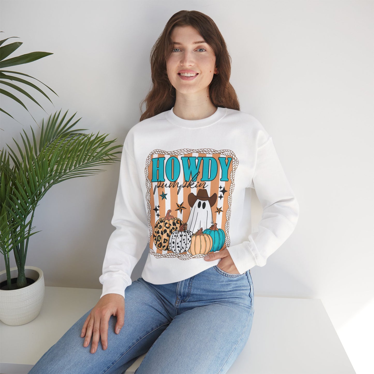 Howdy Pumpkin Sweatshirt