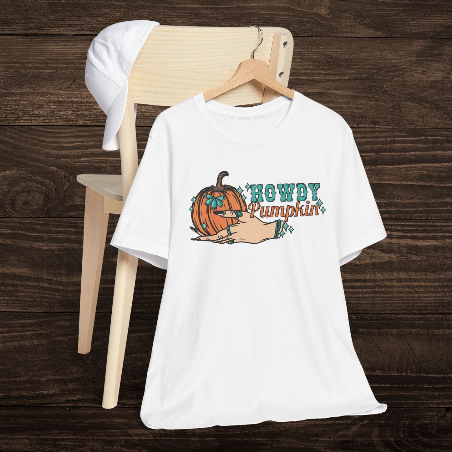 Howdy Pumpkin with Turquoise Tee