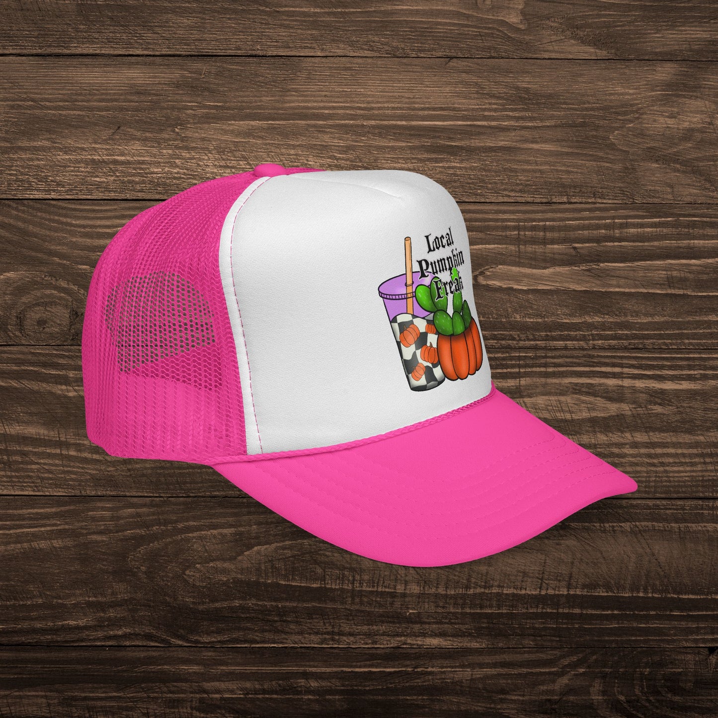 Local Pumpkin Freak Trucker Cap