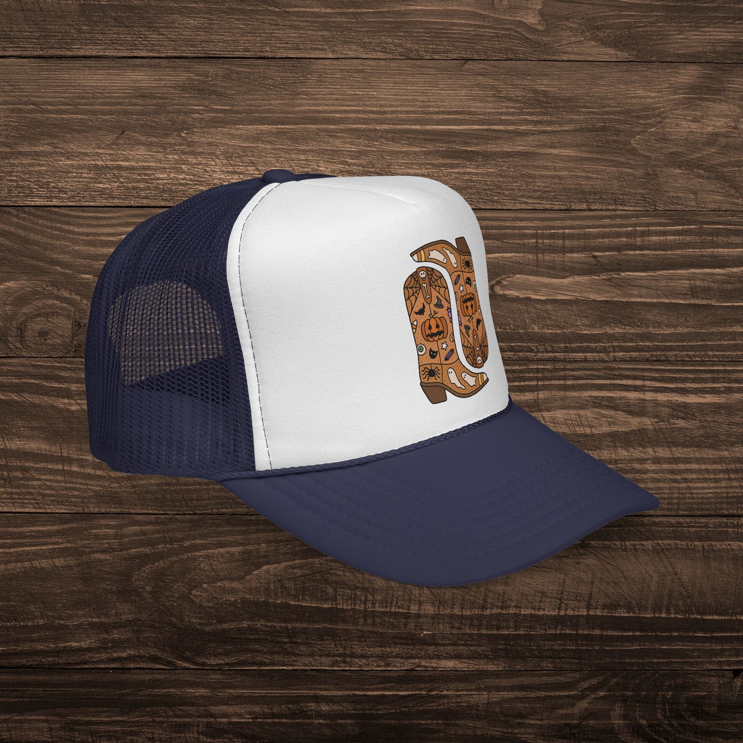 Spooky Boots Trucker Cap