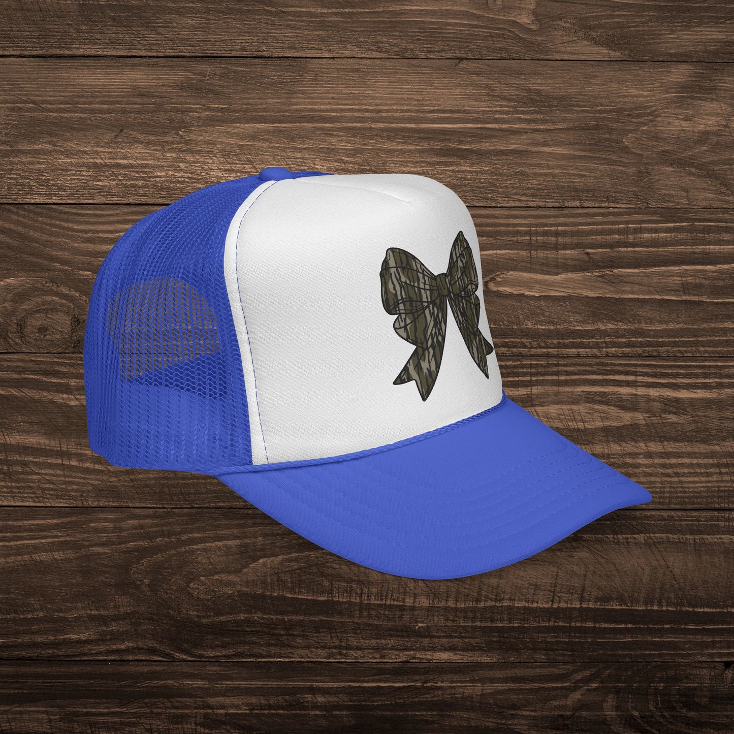 Camo Bow Trucker Cap