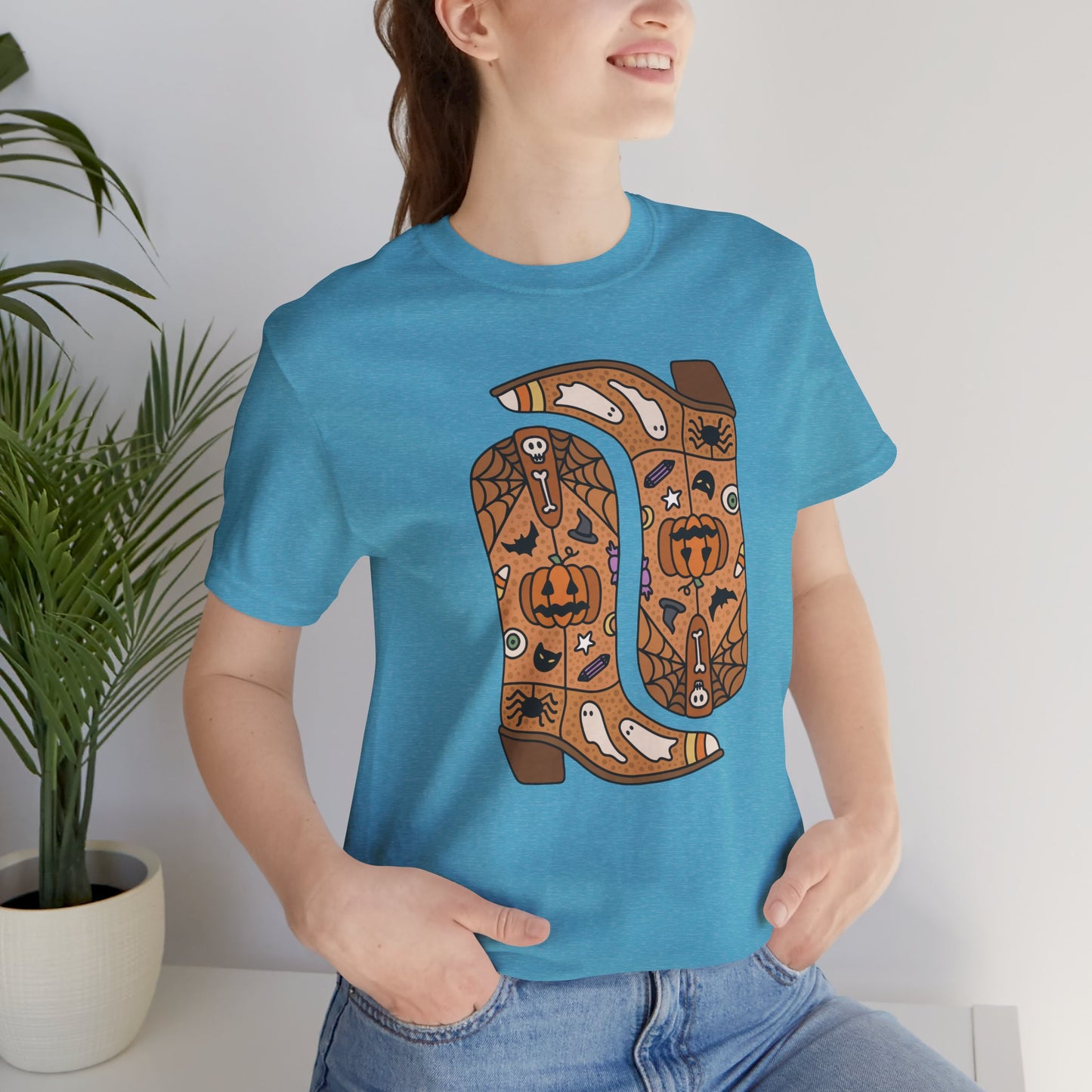 Halloween Boots Tee