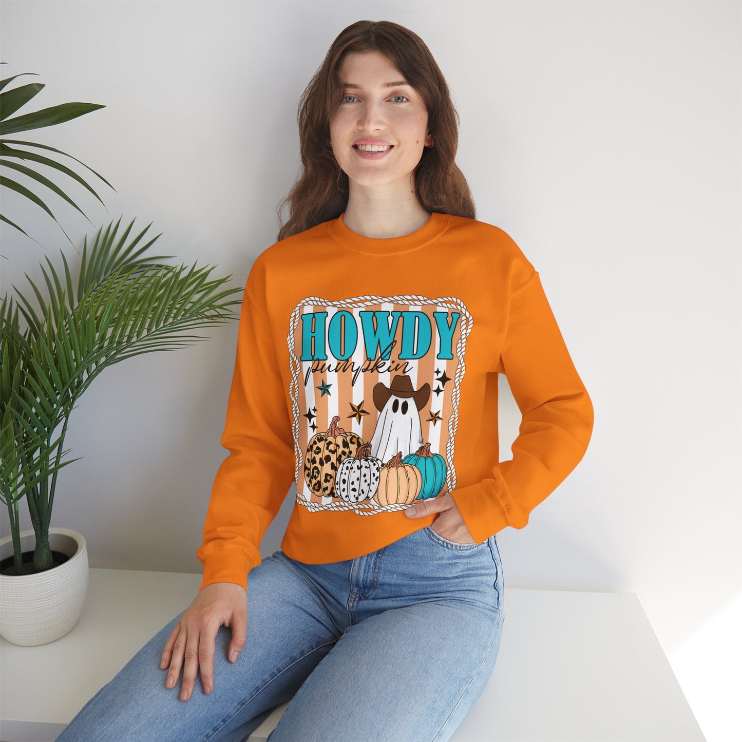 Howdy Pumpkin Sweatshirt