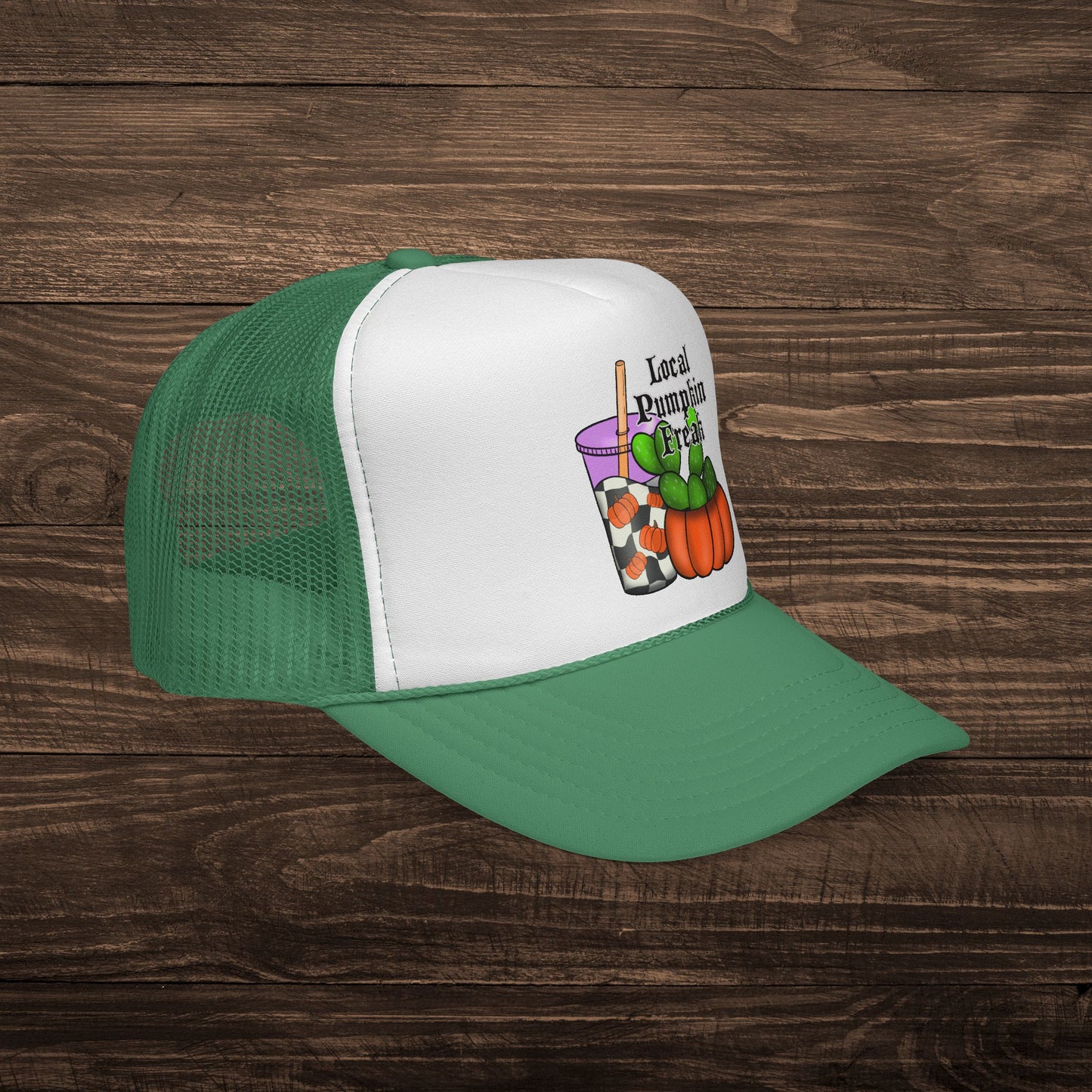 Local Pumpkin Freak Trucker Cap