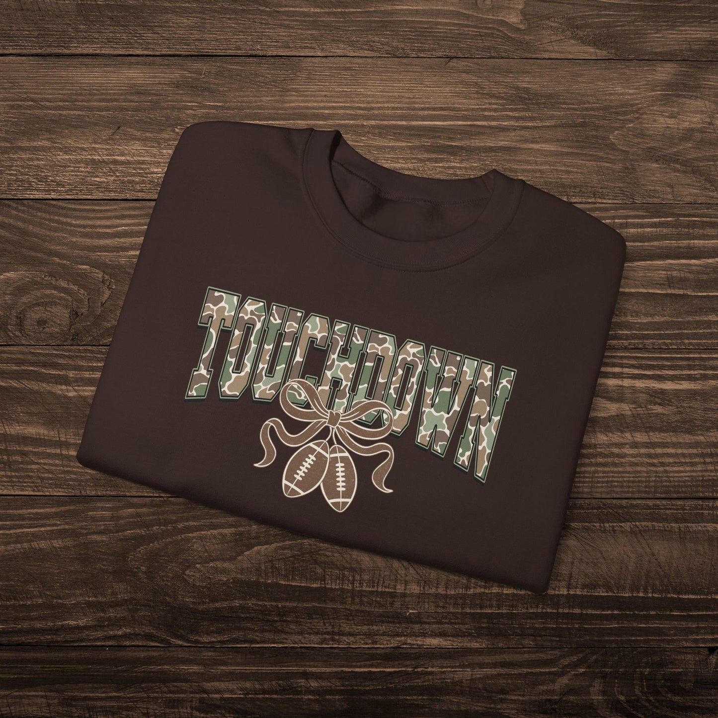 Camo Touchdown Sweatshirt