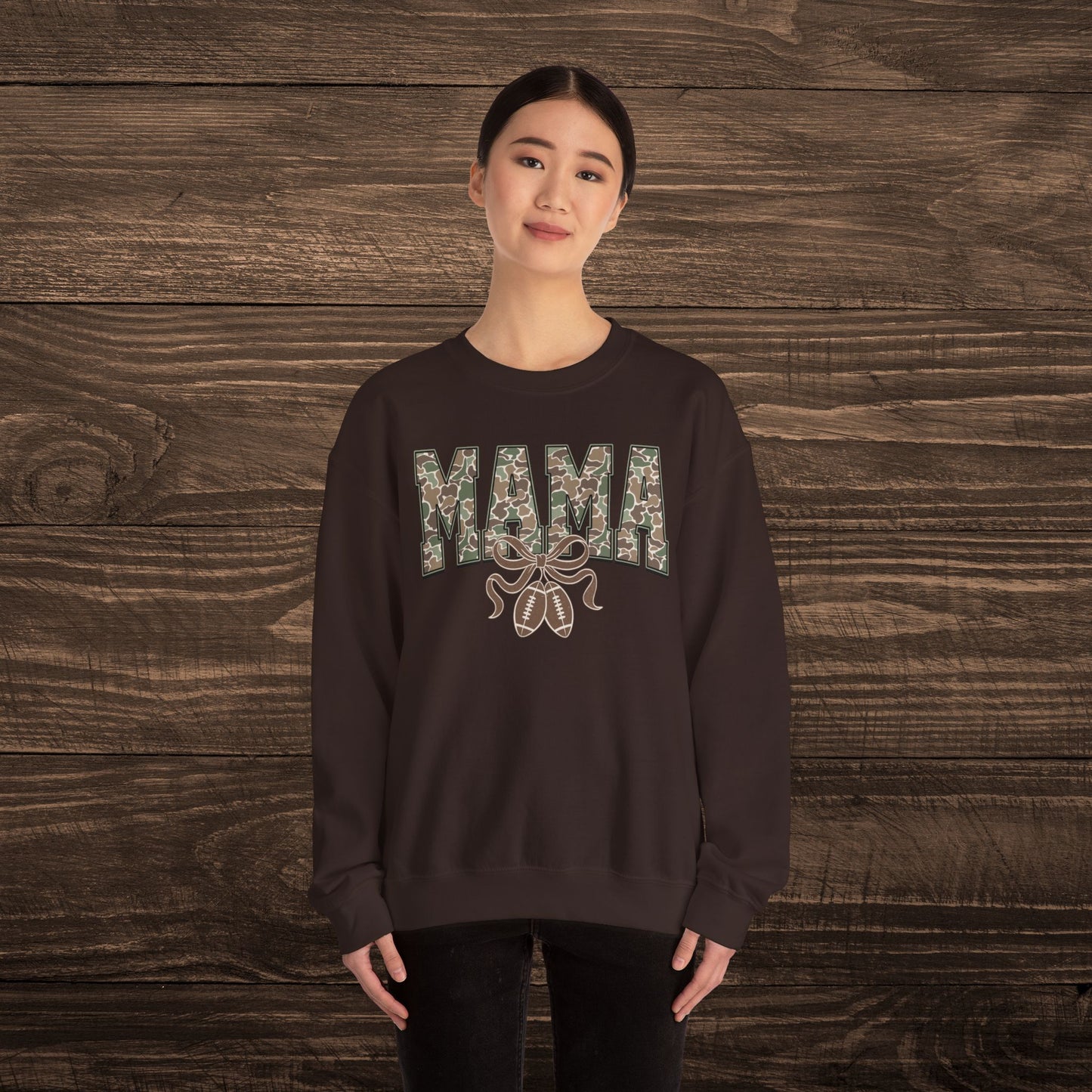 MAMA Camo Sweatshirt