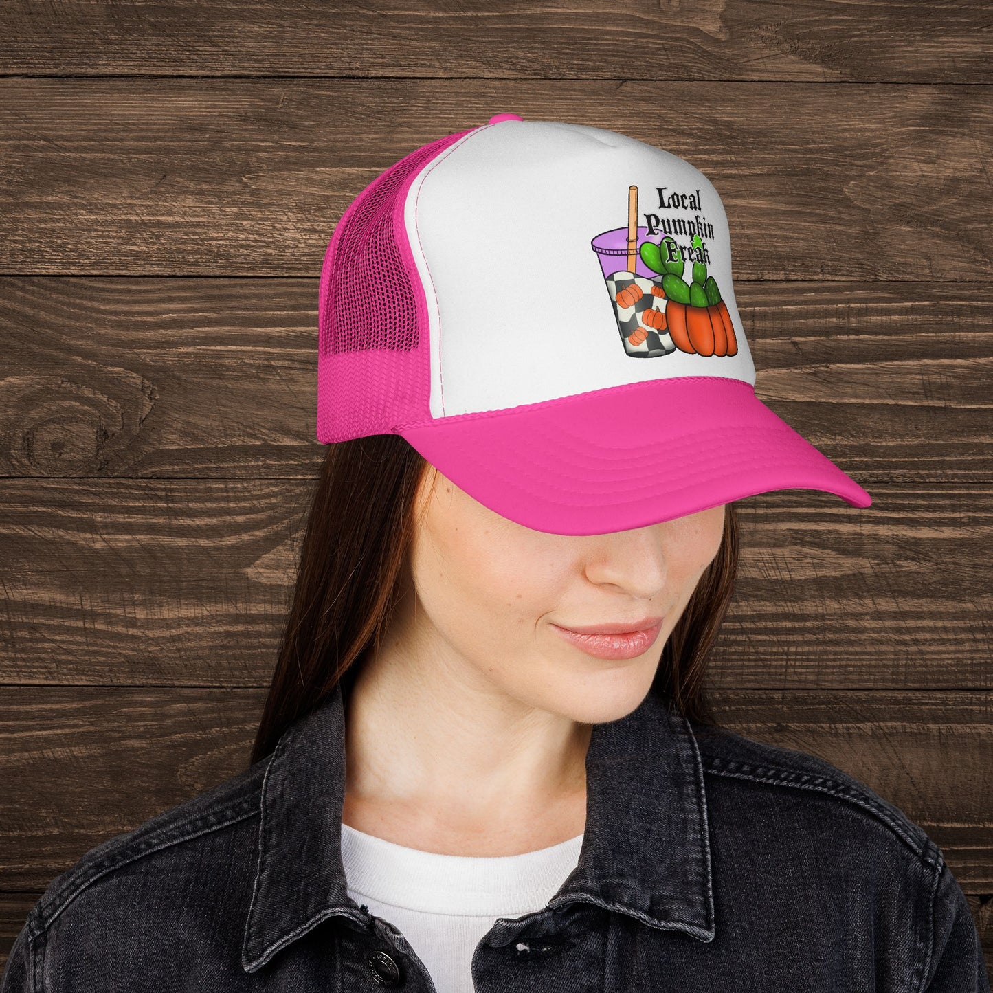 Local Pumpkin Freak Trucker Cap