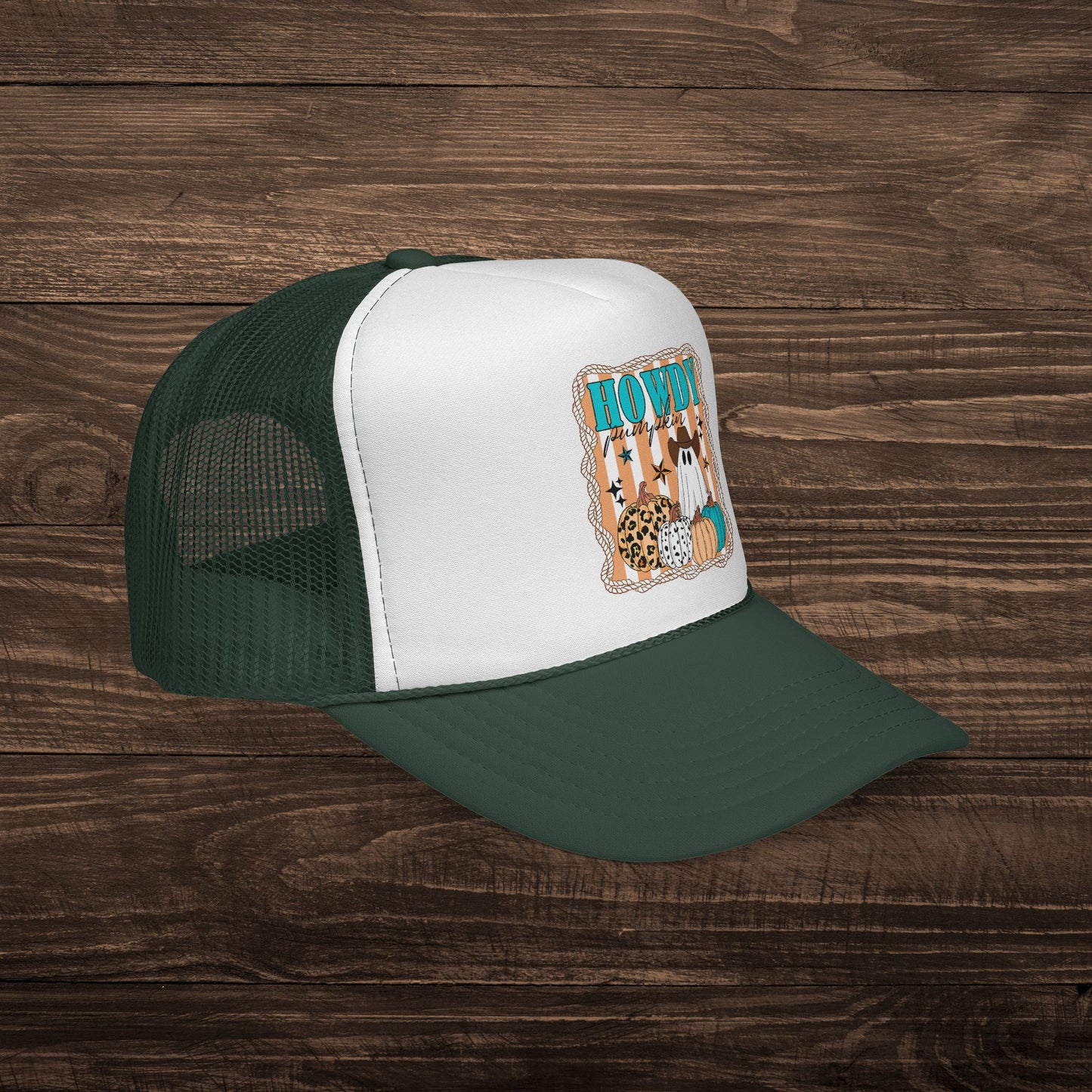 Howdy Pumpkin Trucker Cap
