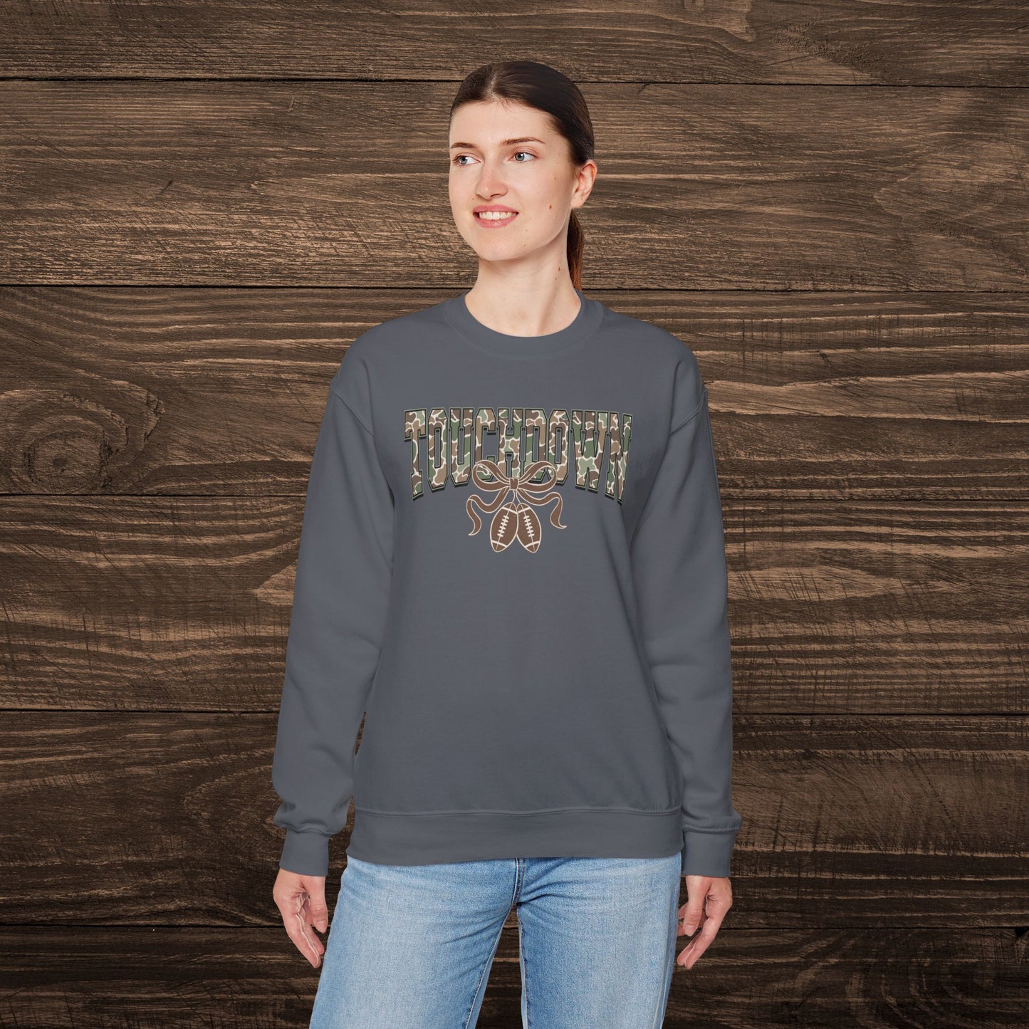 Camo Touchdown Sweatshirt