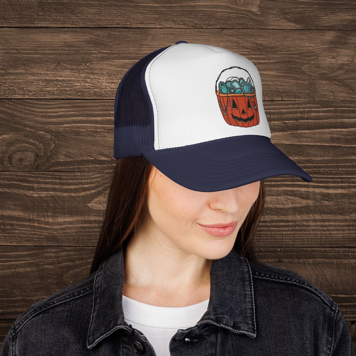 Trick or Treat Trucker Cap