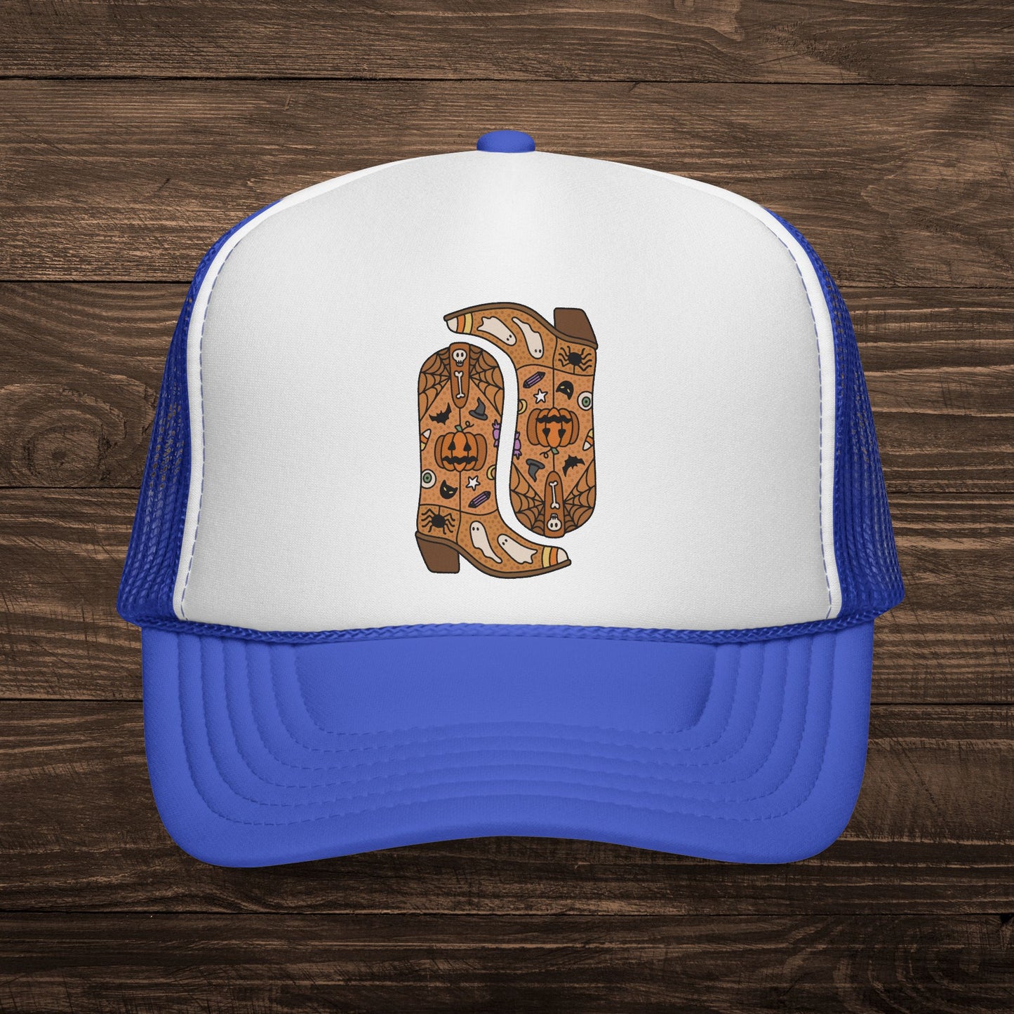 Spooky Boots Trucker Cap