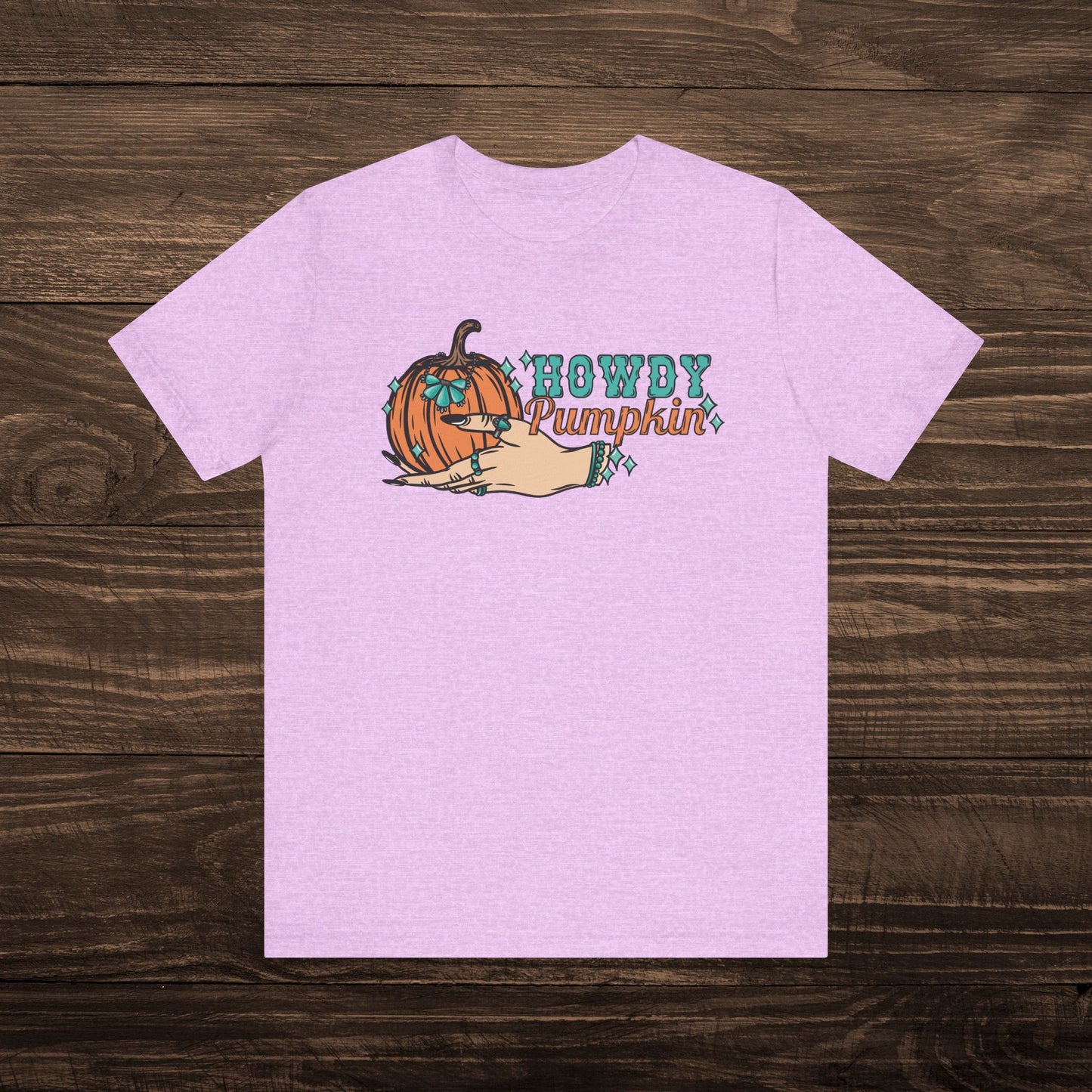 Howdy Pumpkin with Turquoise Tee
