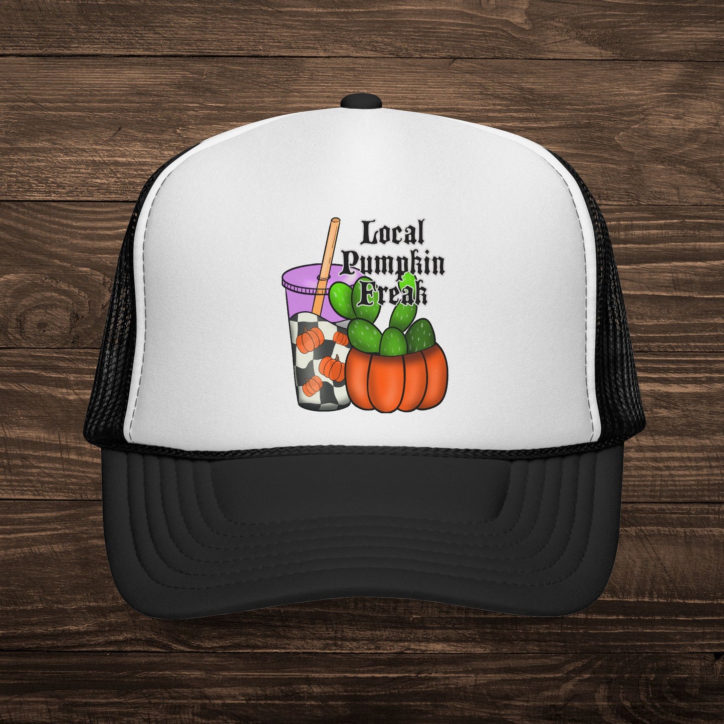 Local Pumpkin Freak Trucker Cap