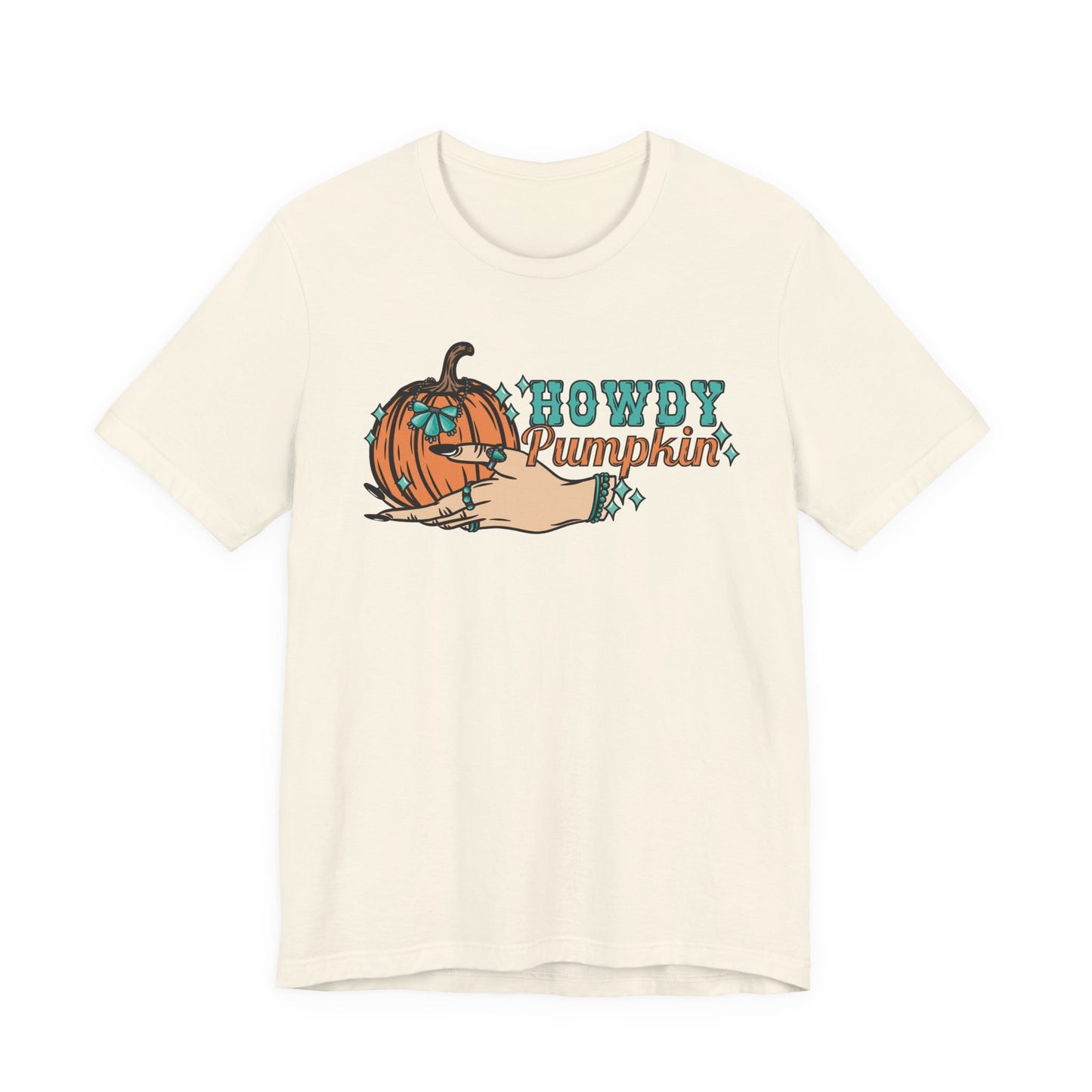 Howdy Pumpkin with Turquoise Tee
