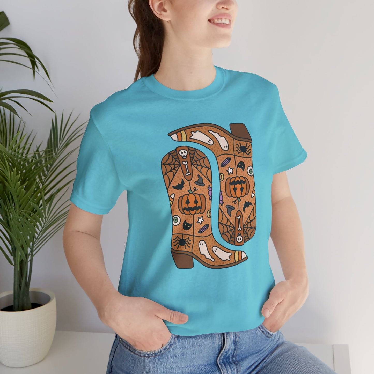 Halloween Boots Tee