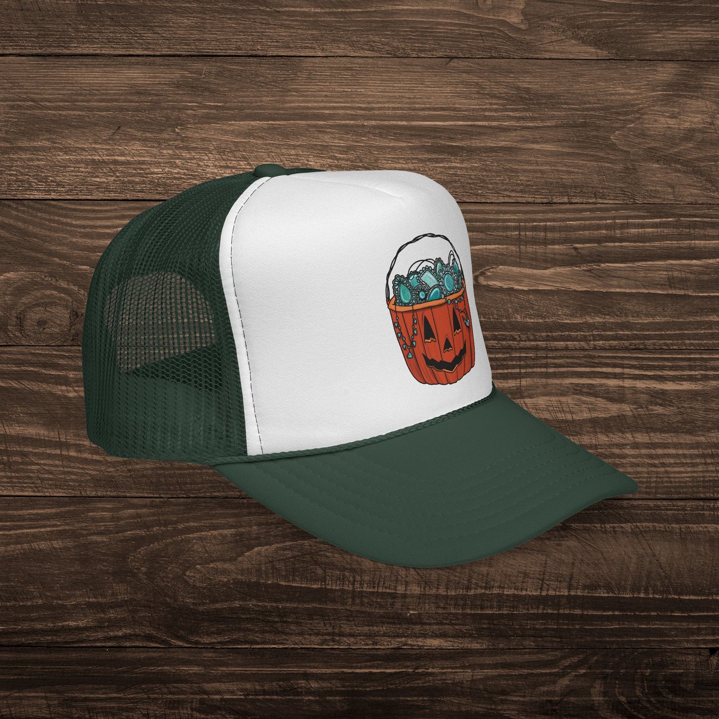 Trick or Treat Trucker Cap