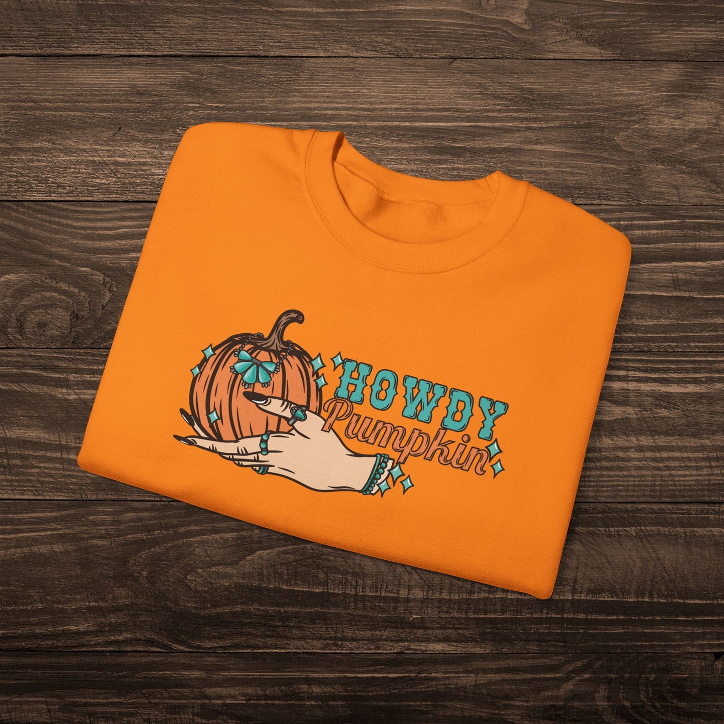 Howdy Pumpkin Sweatshirt