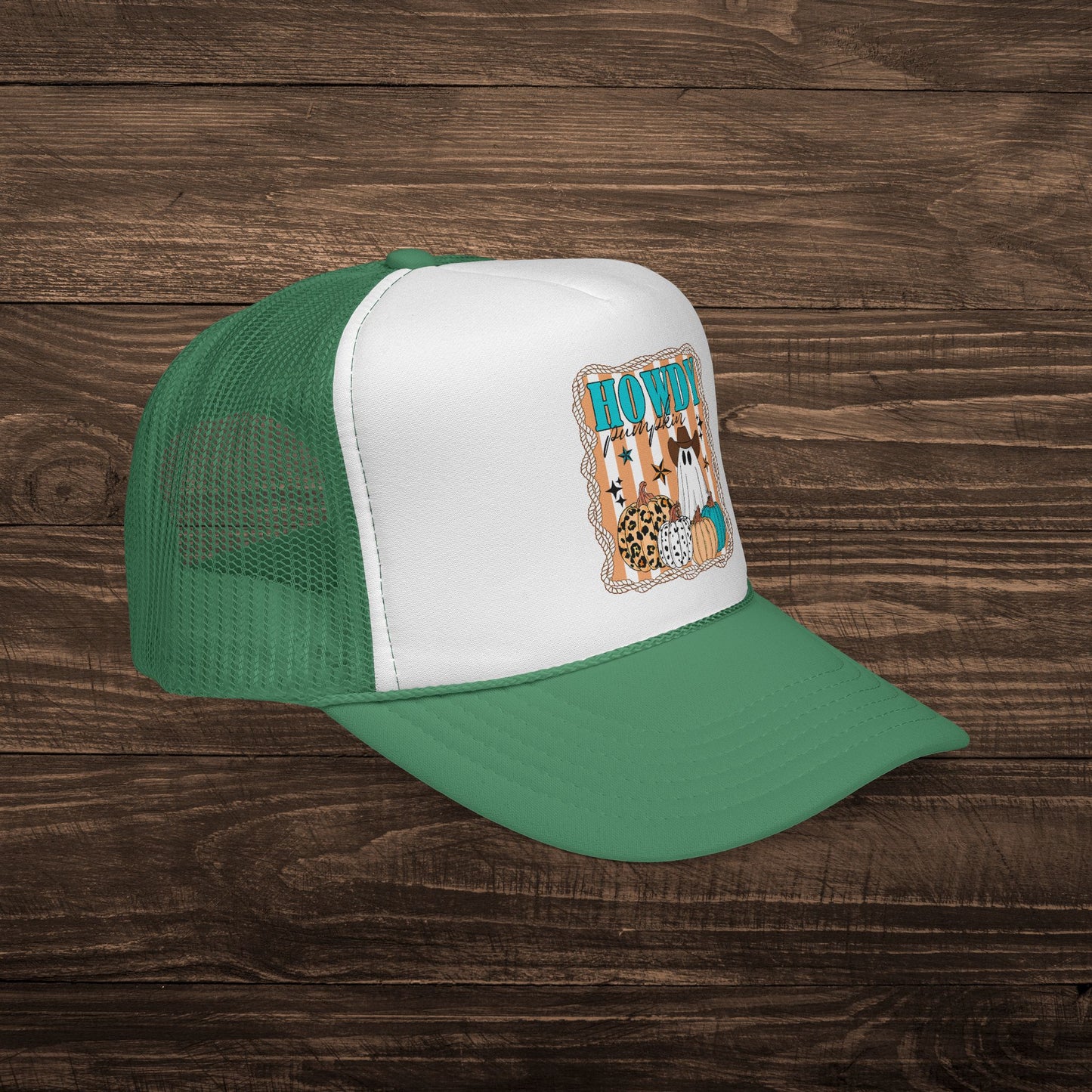 Howdy Pumpkin Trucker Cap